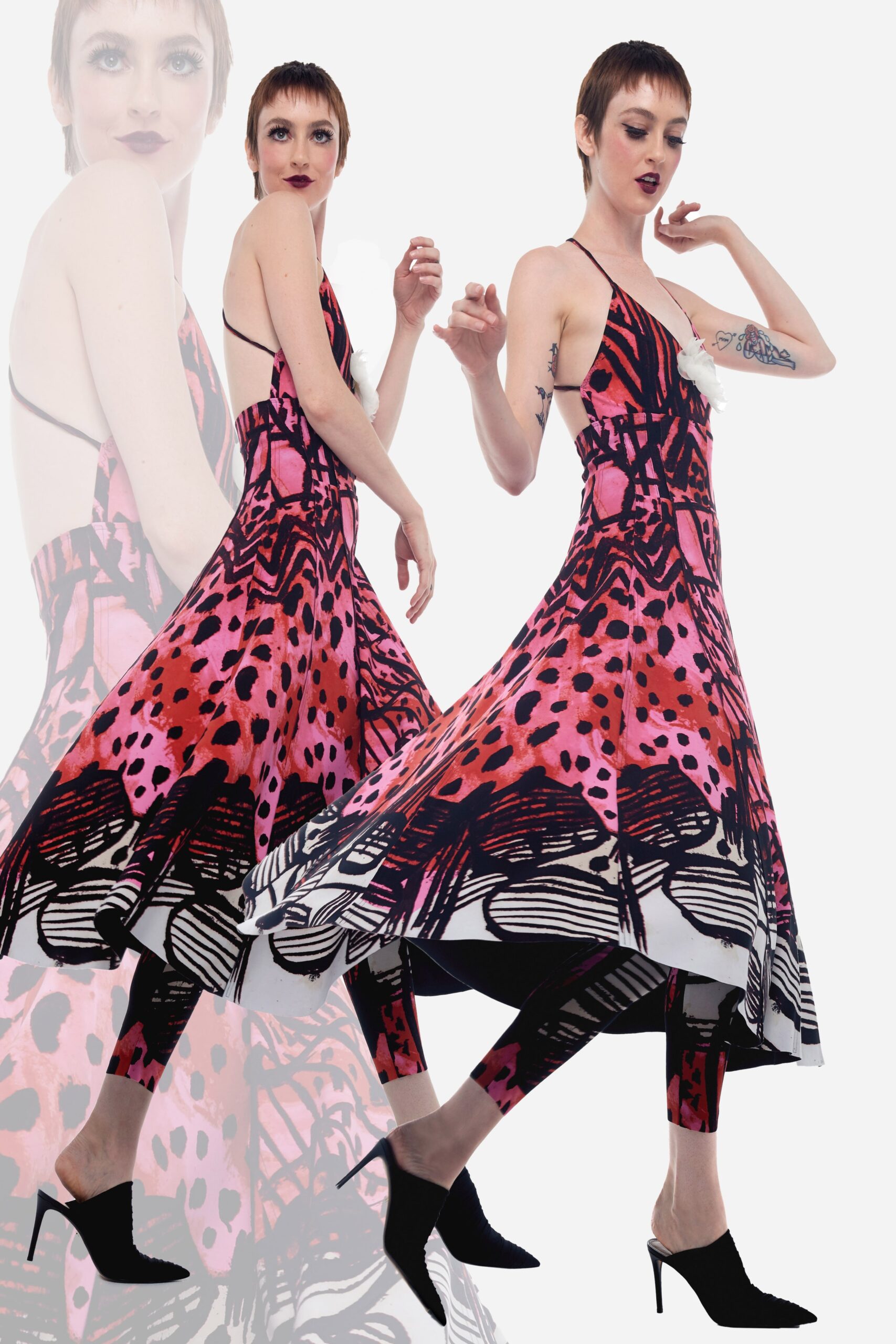 Norma Kamali S/S 22 Look 58