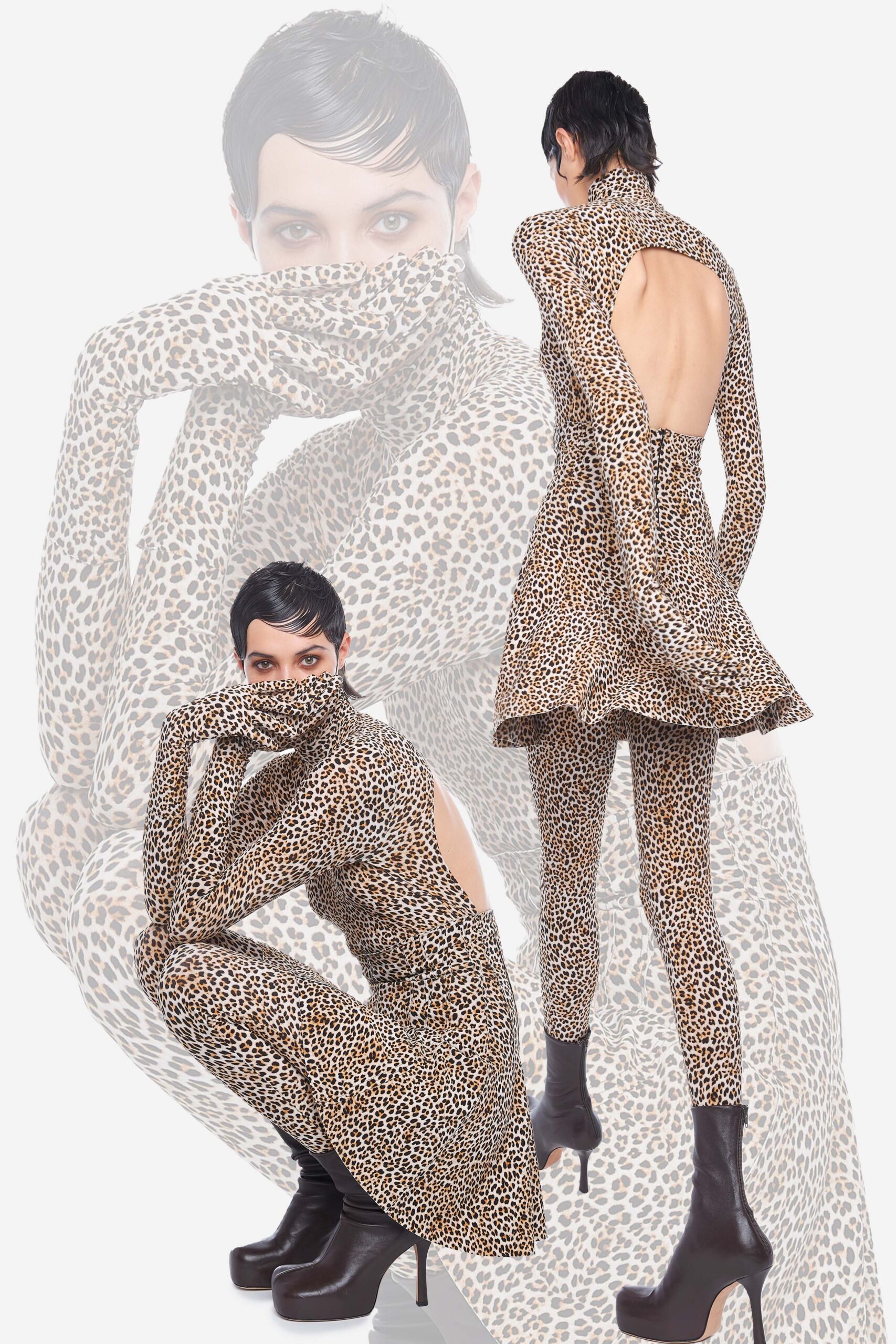 Norma Kamali F/W 23 Look 58