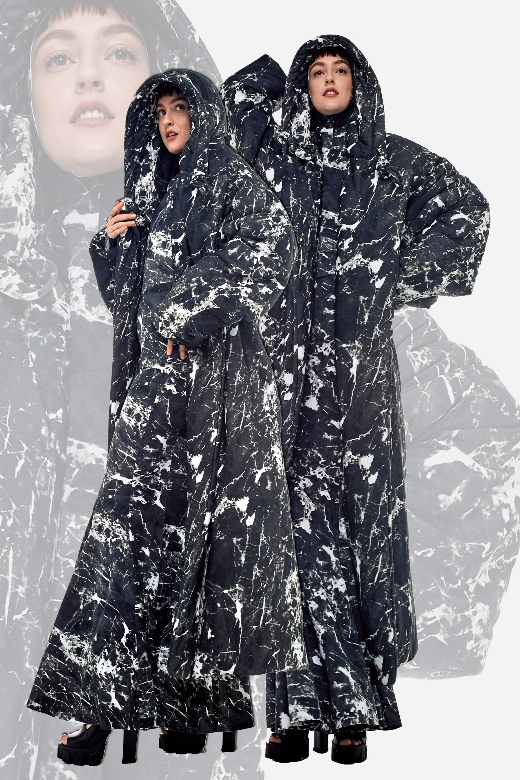Norma Kamali F/W 22 Look 59