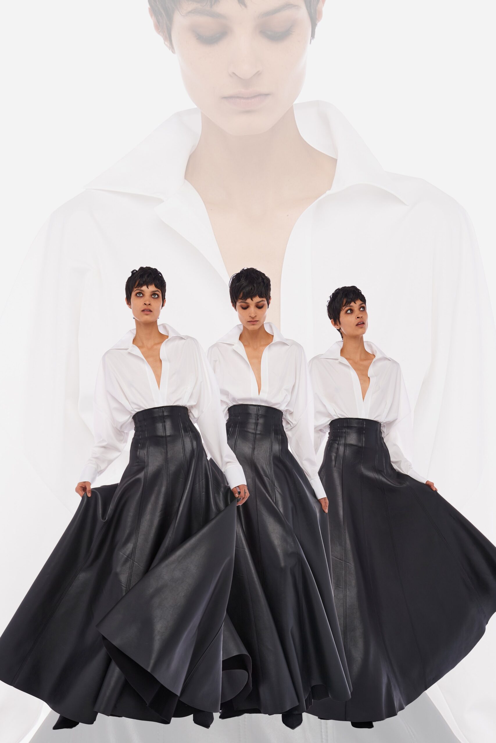 Norma Kamali F/W 23 Look 59