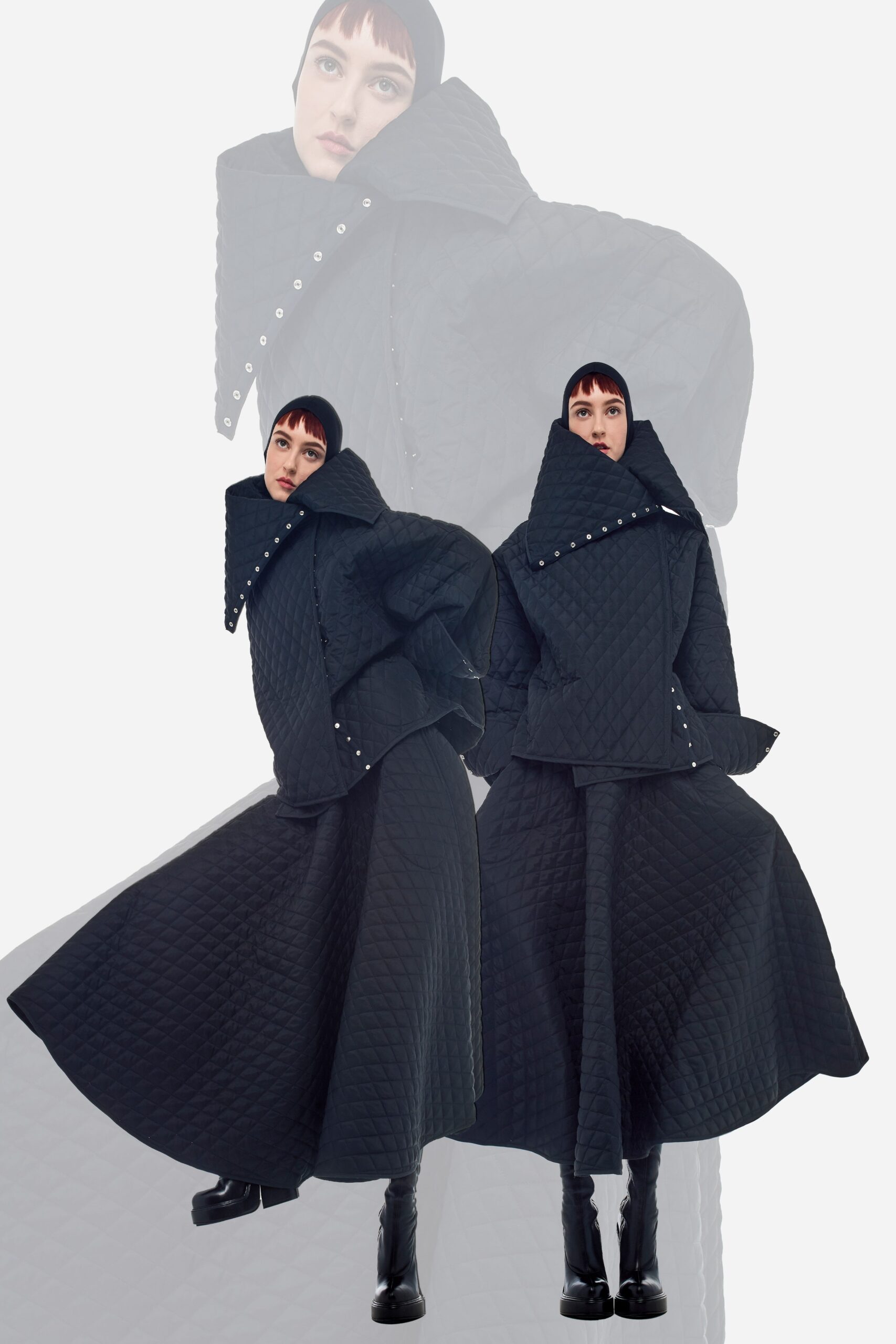 Norma Kamali F/W 22 Look 60