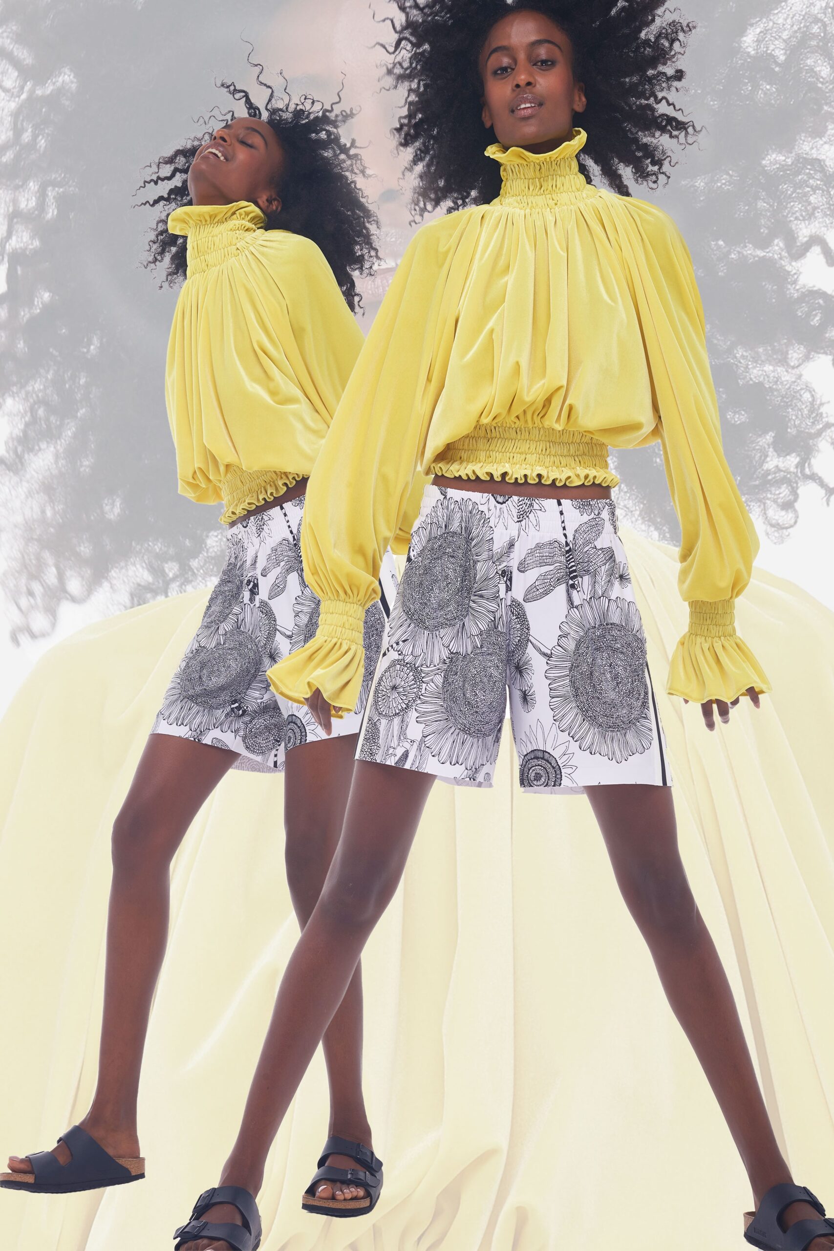 Norma Kamali F/W 21 Look 60