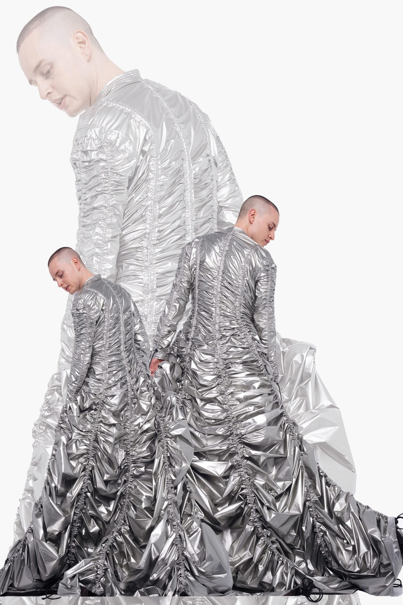 Norma Kamali S/S 20 Menswear Look 1