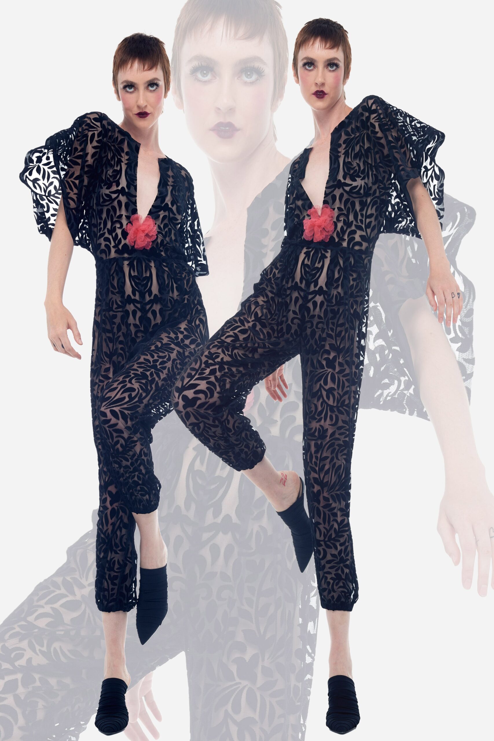 Norma Kamali S/S 22 Look 65