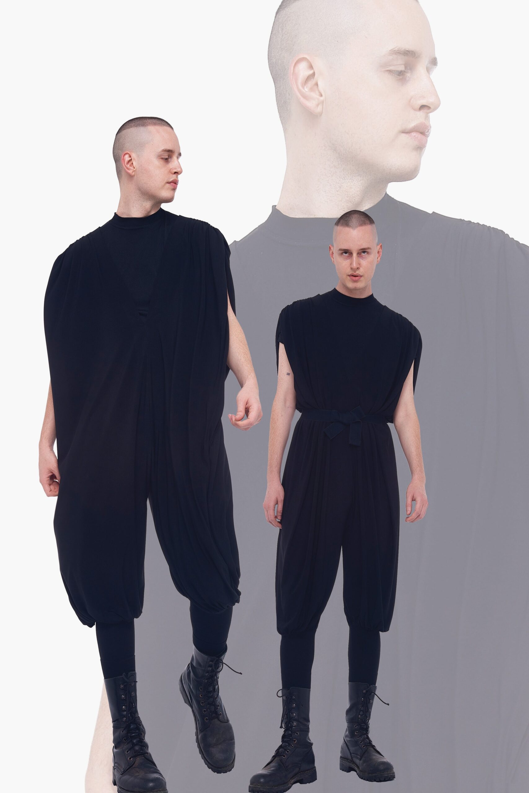 Norma Kamali S/S 20 Menswear Look 2