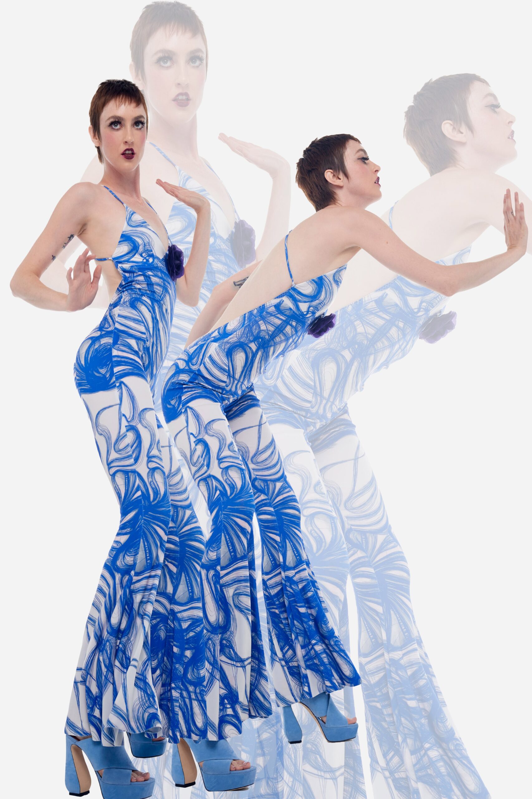 Norma Kamali S/S 22 Look 68