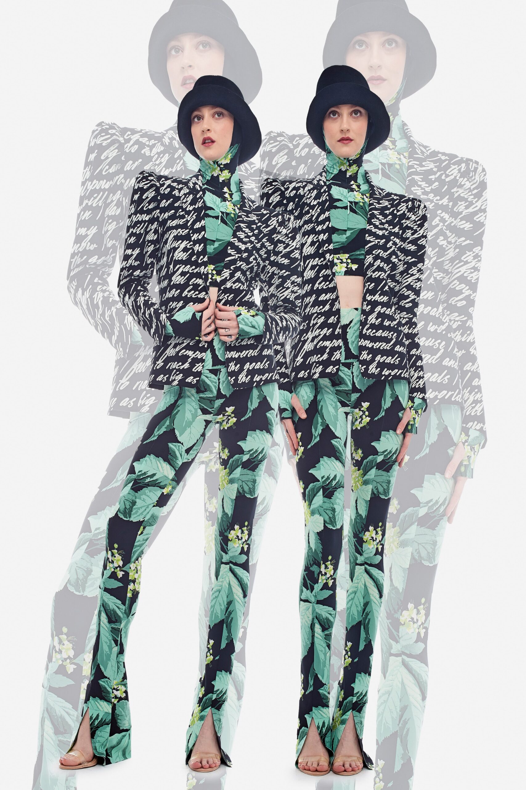 Norma Kamali F/W 22 Look 69