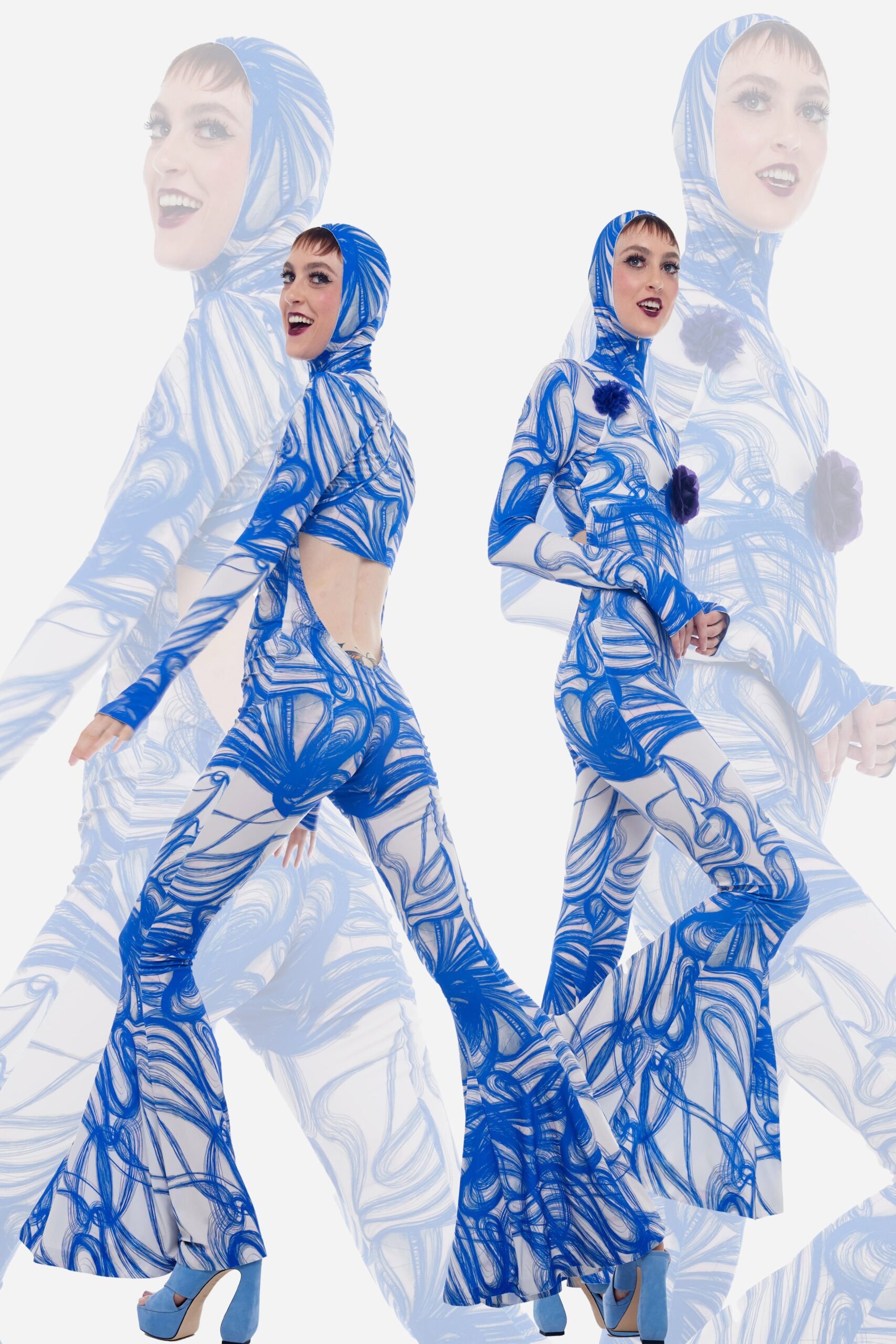 Norma Kamali S/S 22 Look 70