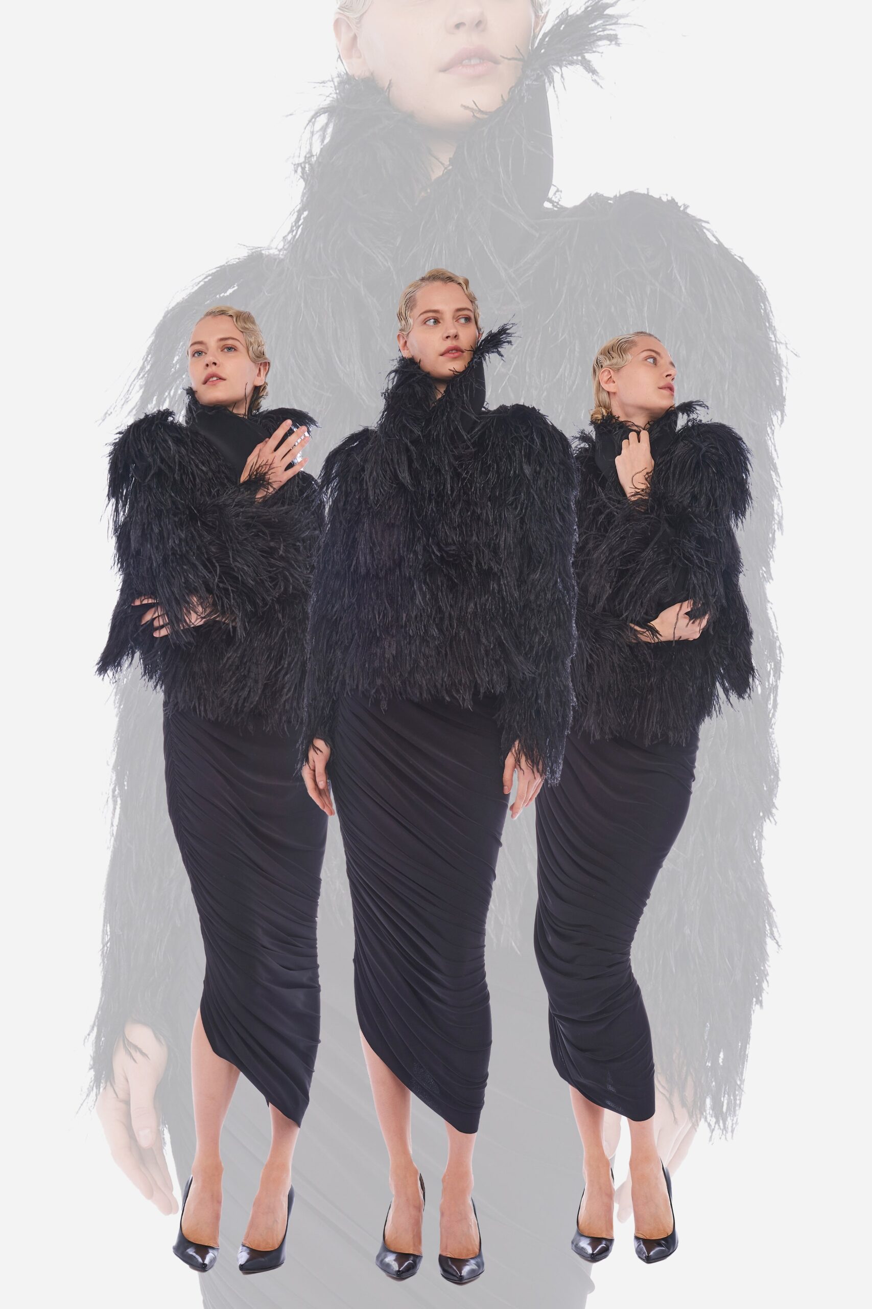 Norma Kamali F/W 23 Look 70