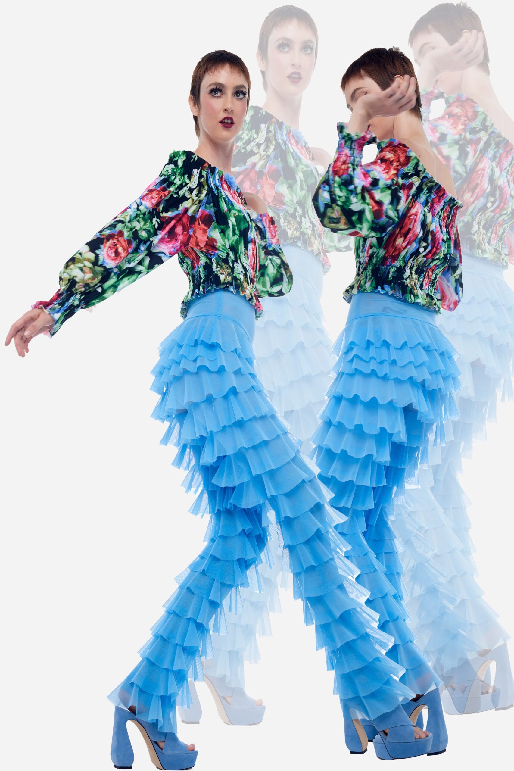 Norma Kamali S/S 22 Look 71