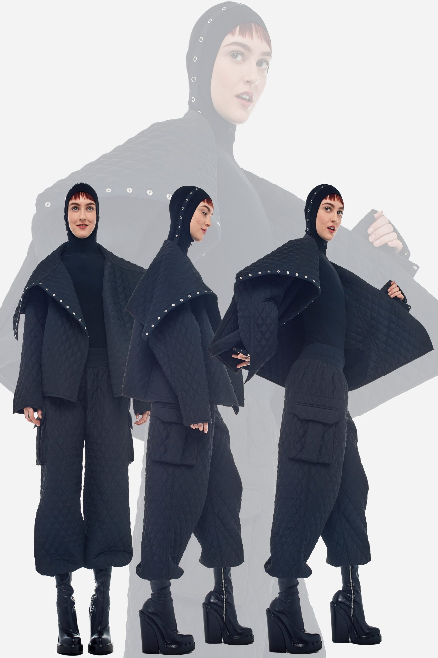 Norma Kamali F/W 22 Look 73