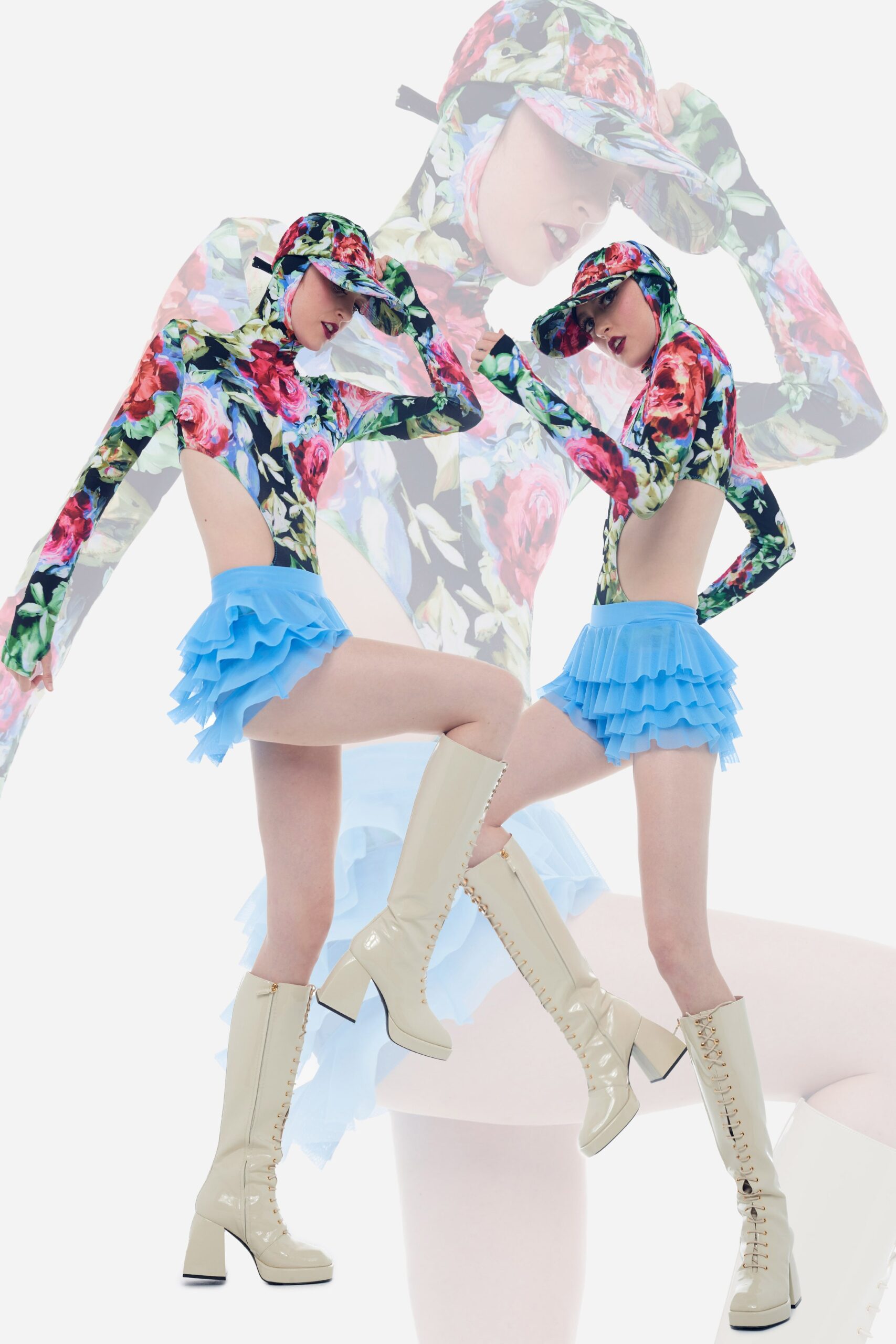 Norma Kamali S/S 22 Look 73