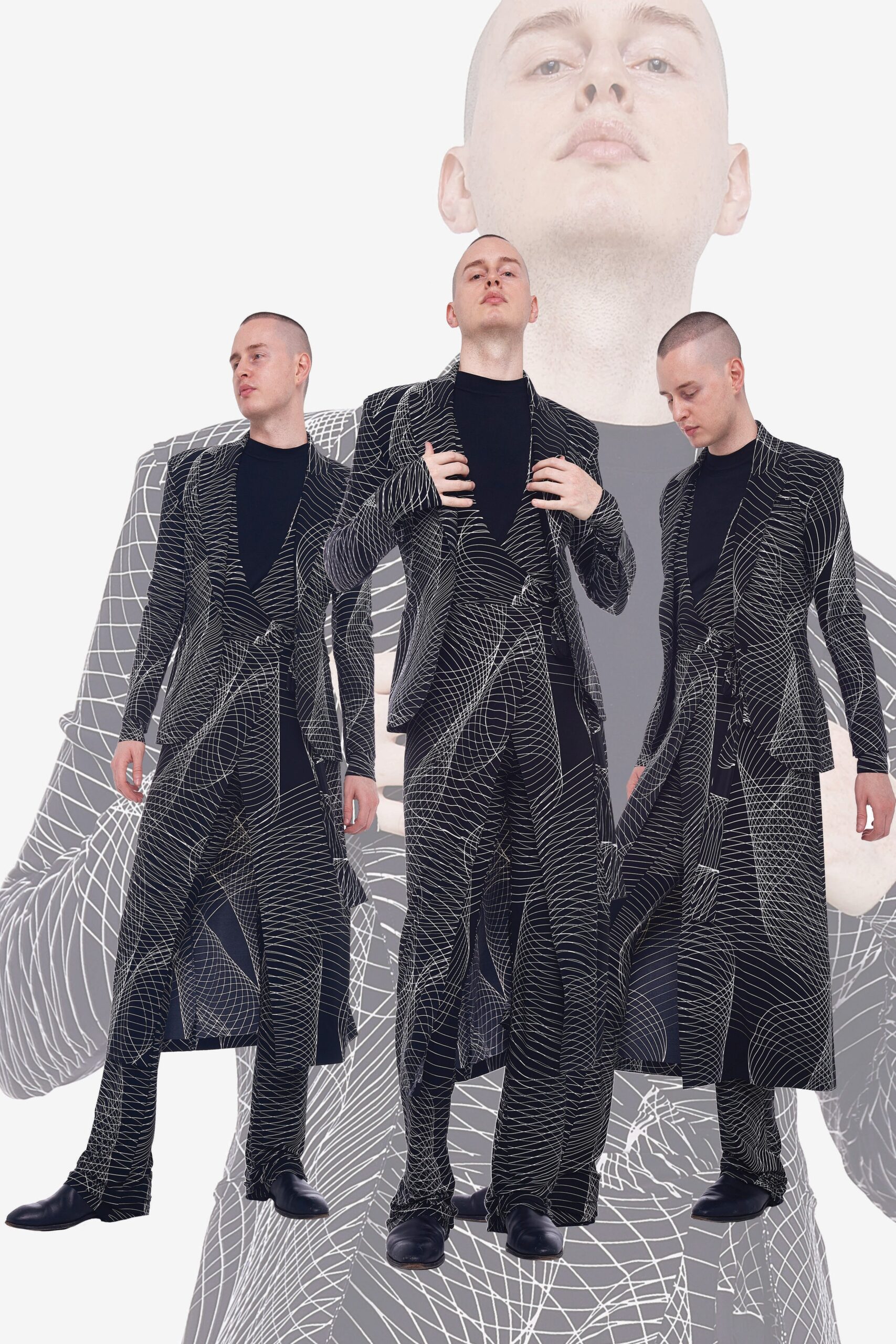 Norma Kamali S/S 20 Menswear Look 10