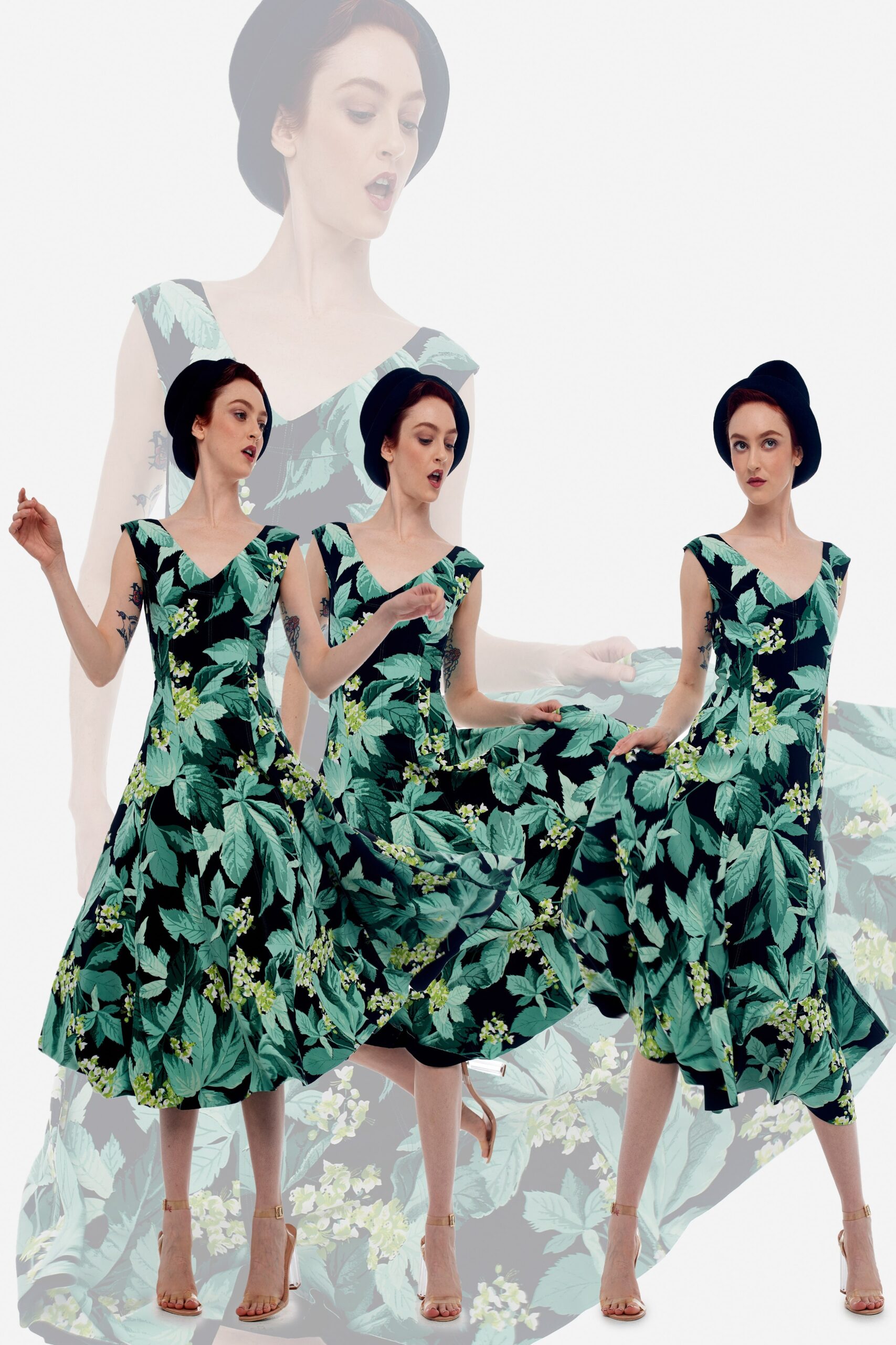 Norma Kamali F/W 22 Look 73