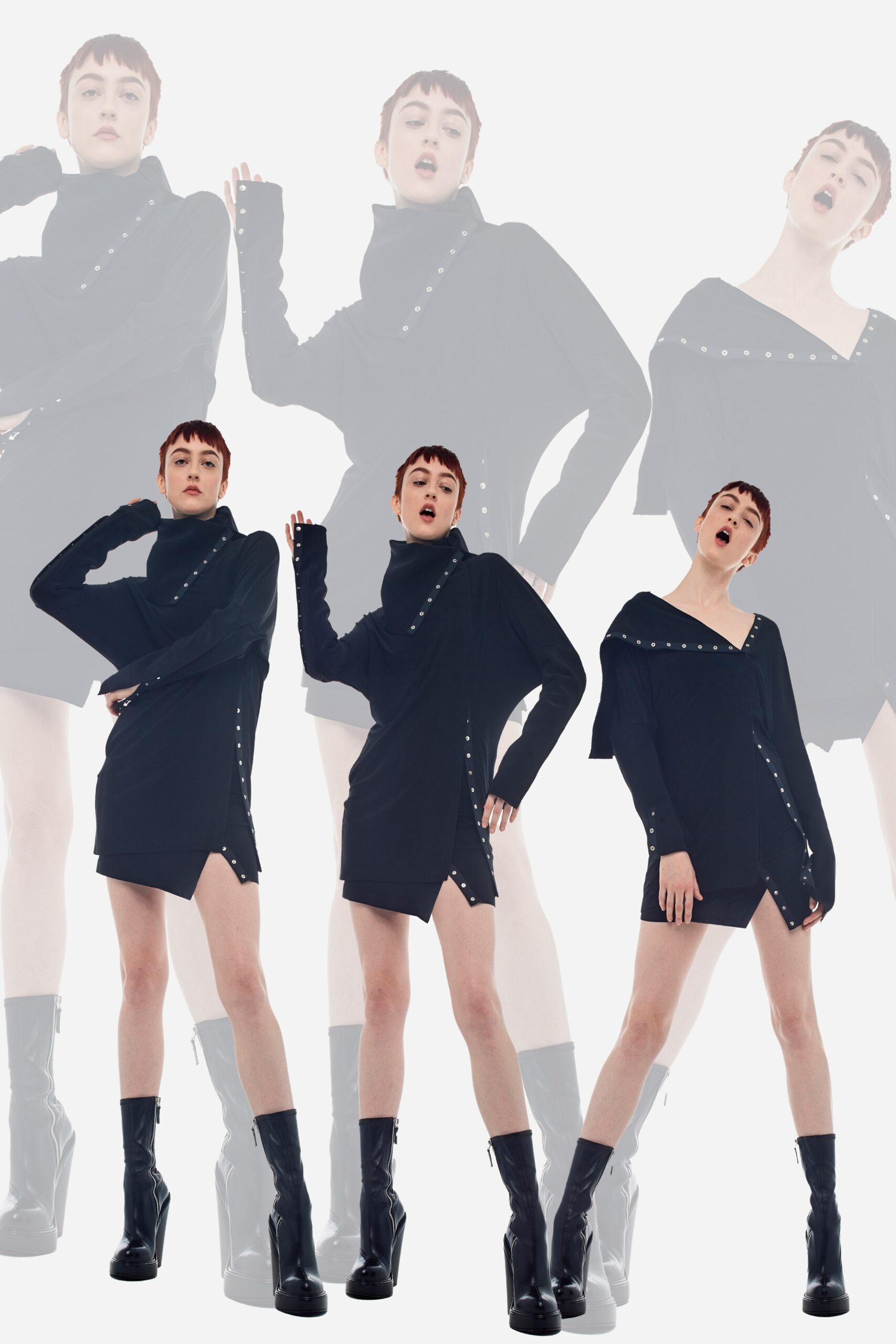 Norma Kamali F/W 22 Look 76