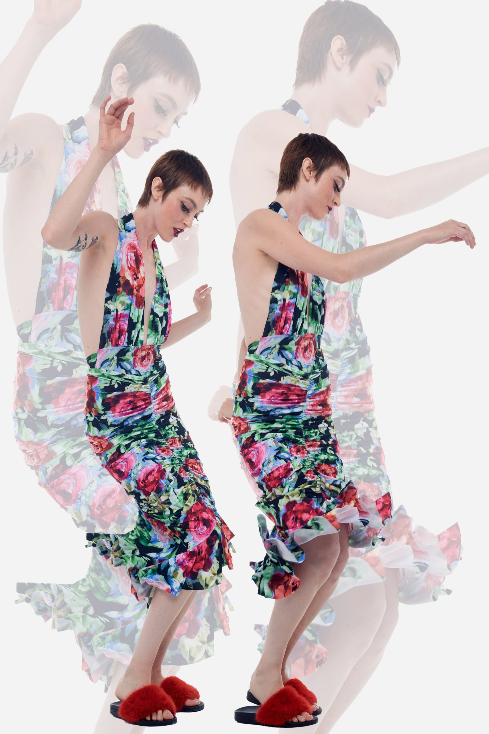 Norma Kamali S/S 22 Look 76