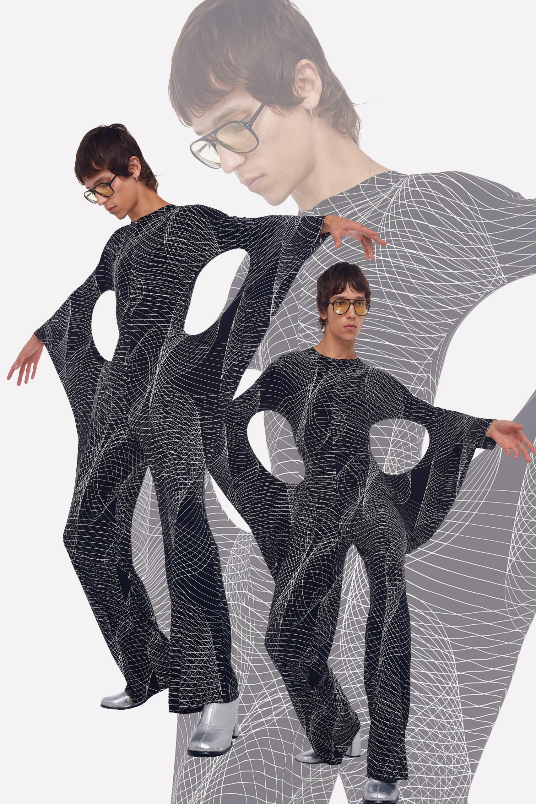 Norma Kamali S/S 20 Menswear Look 14