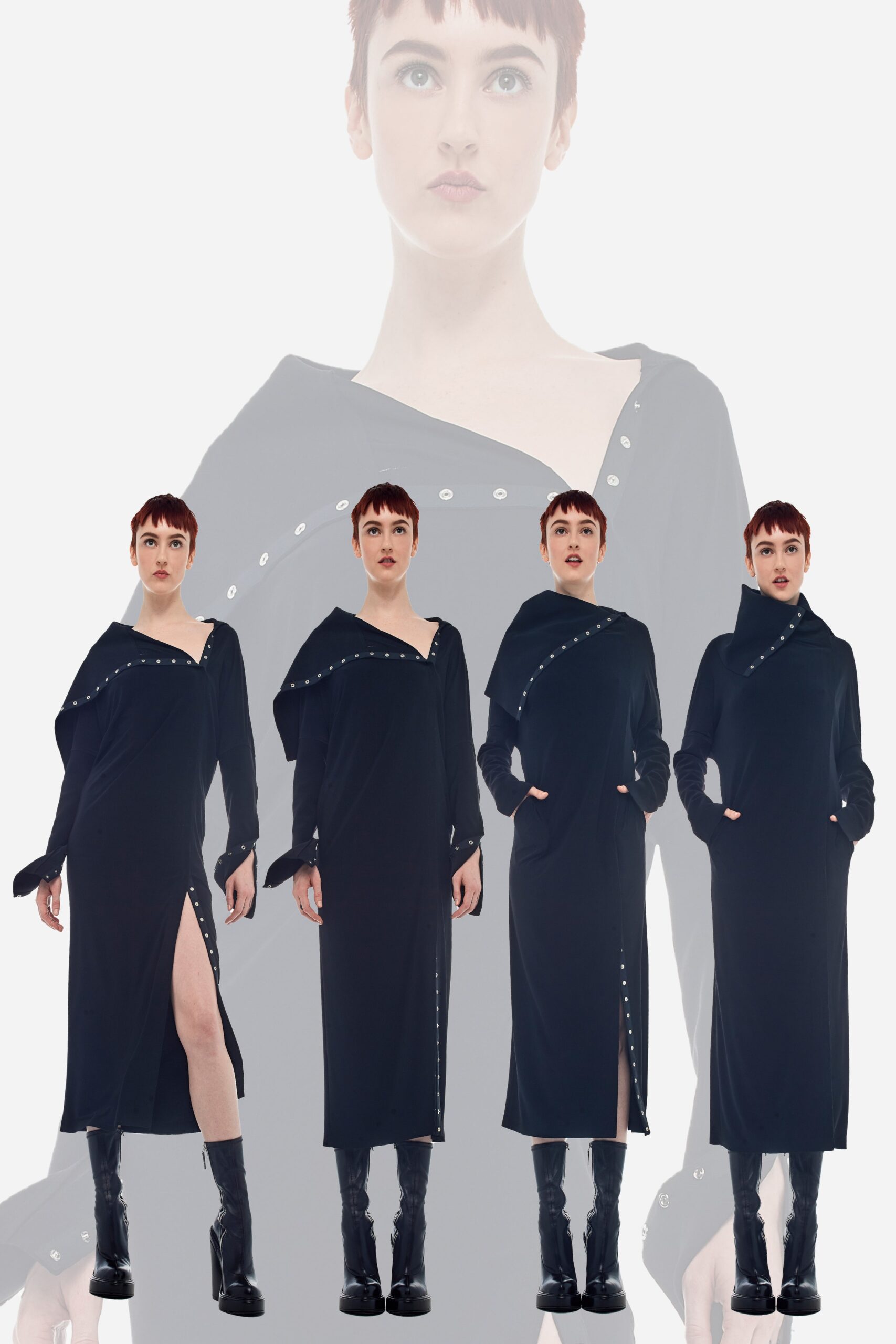 Norma Kamali F/W 22 Look 78