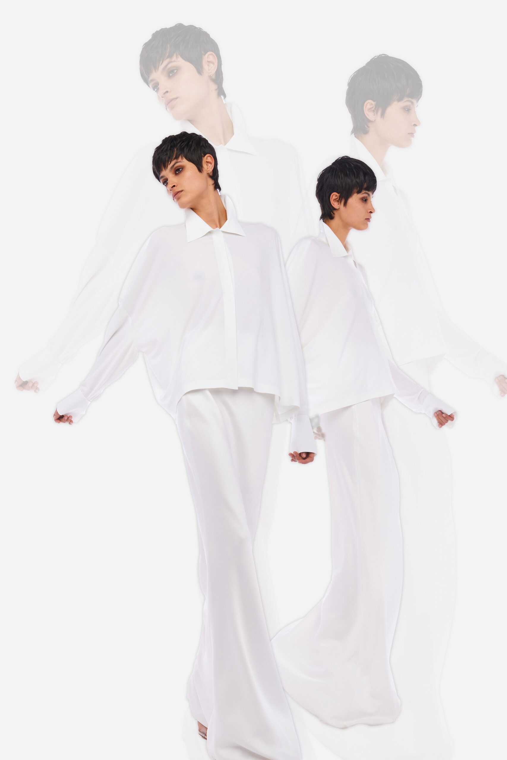 Norma Kamali F/W 23 Look 80