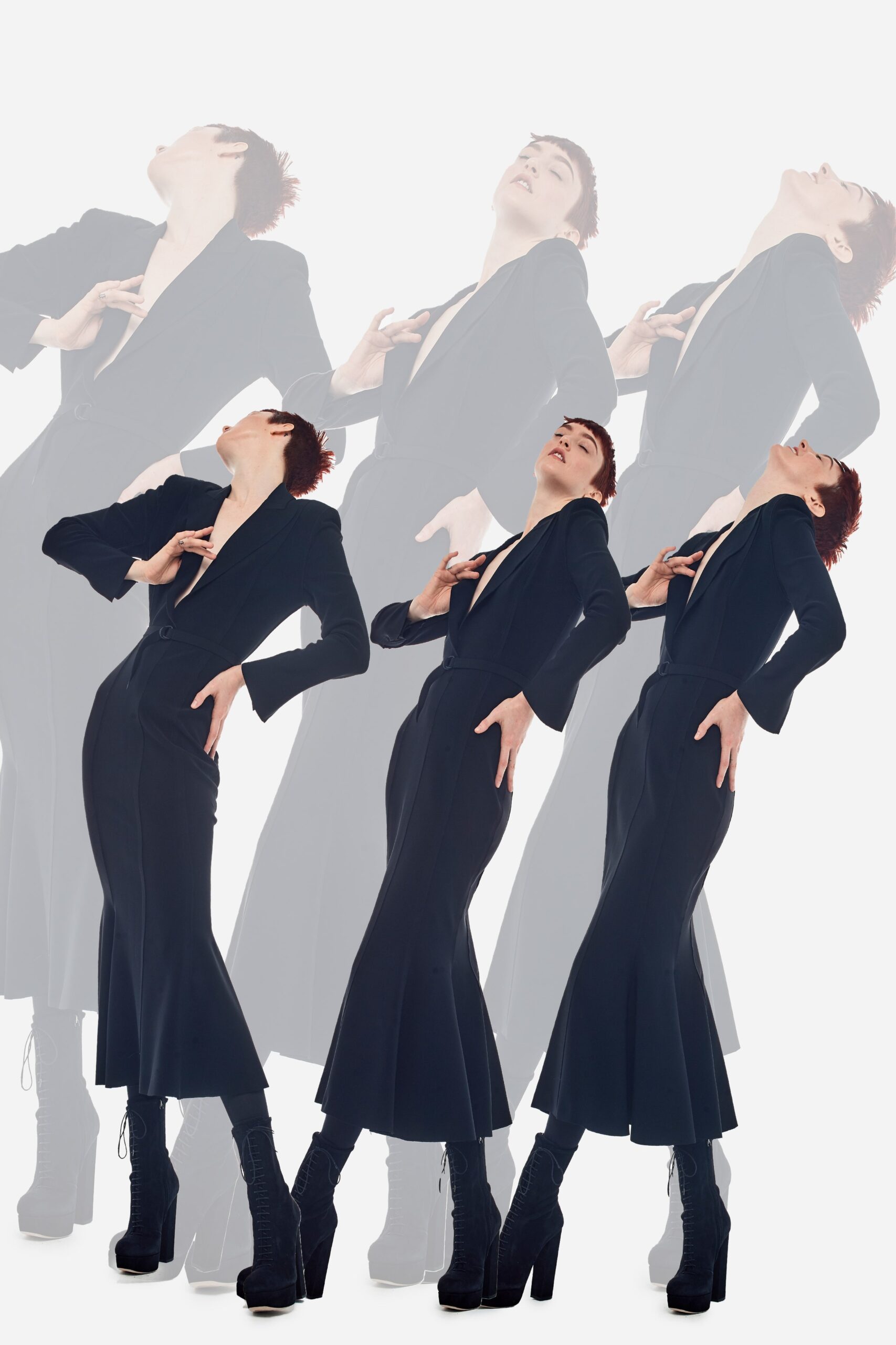 Norma Kamali F/W 22 Look 81