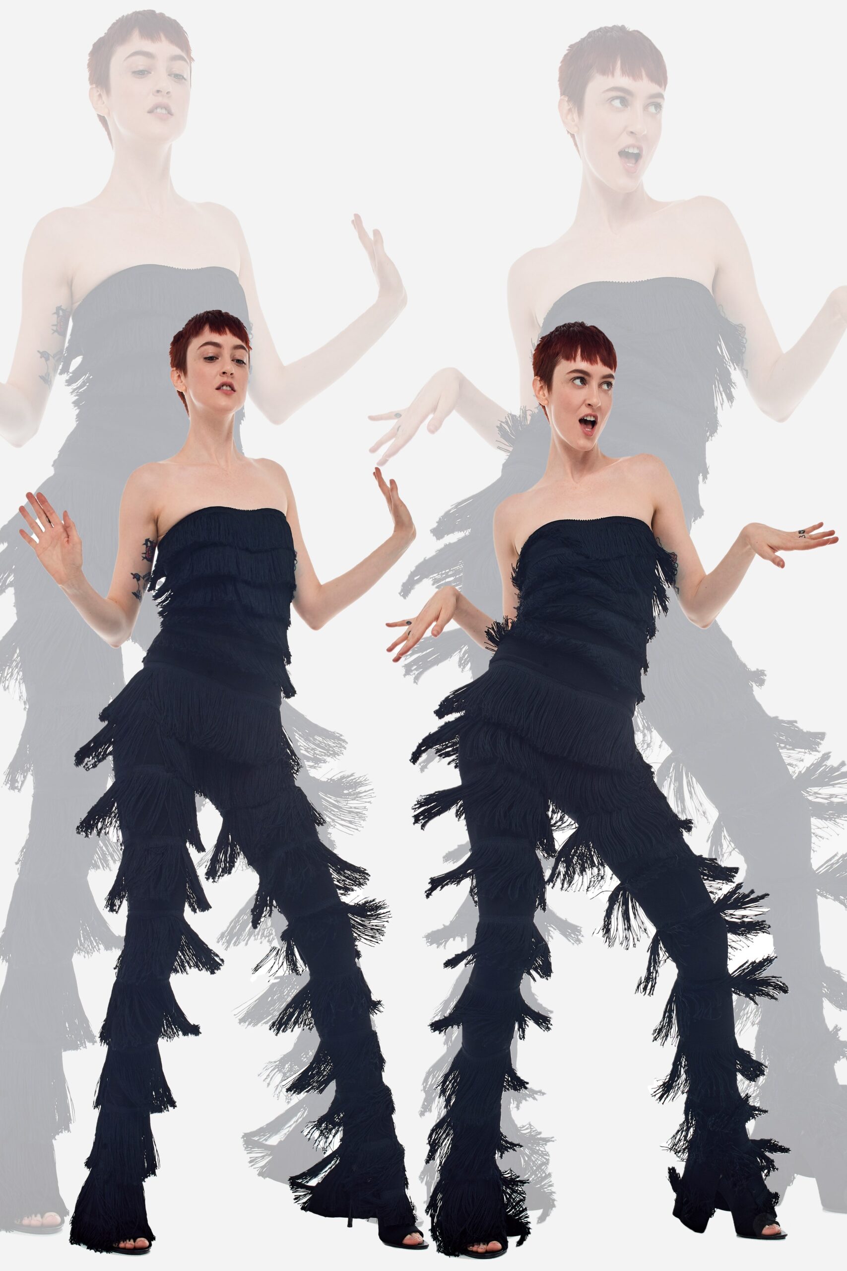 Norma Kamali F/W 22 Look 82