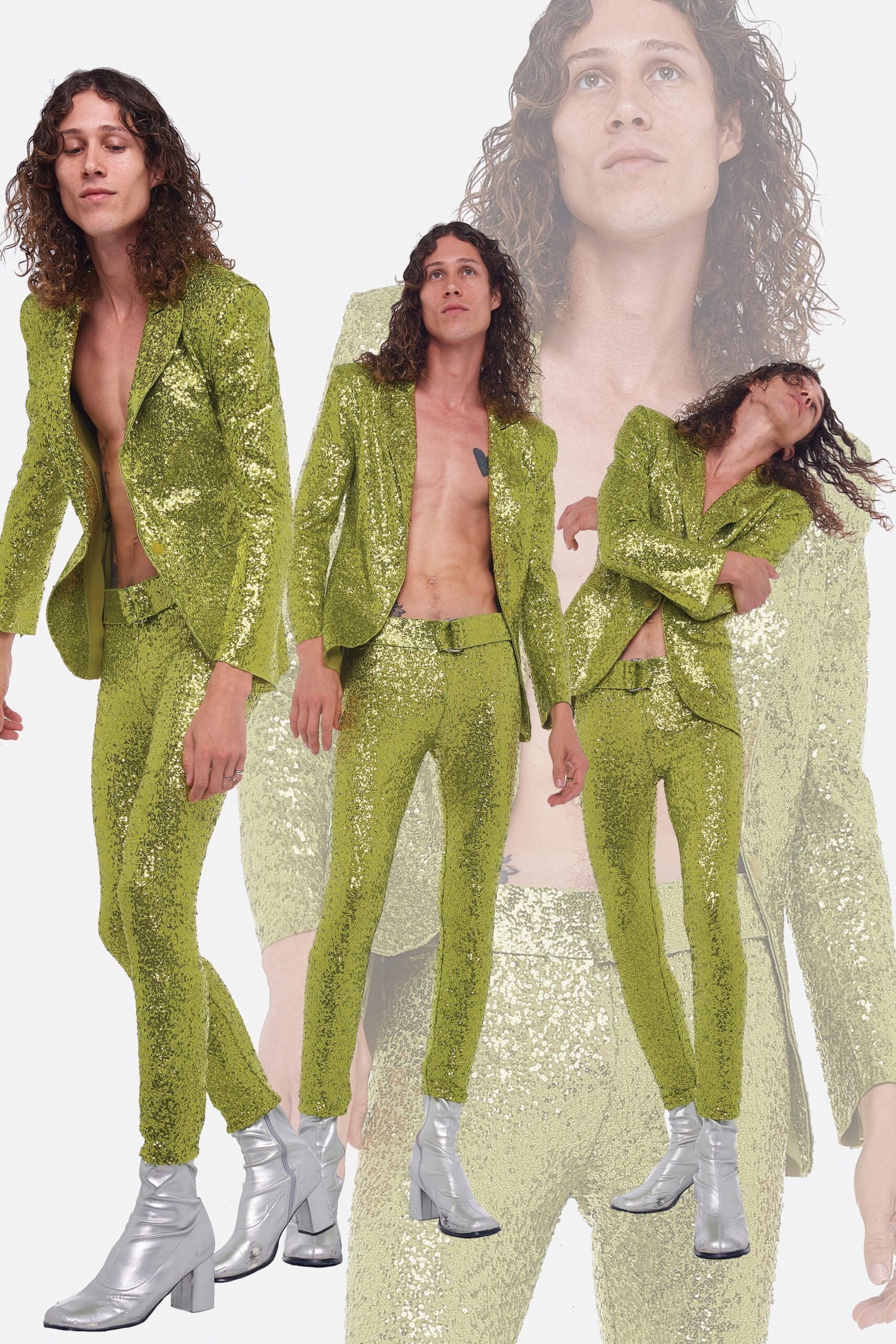 Norma Kamali S/S 20 Menswear Look 26