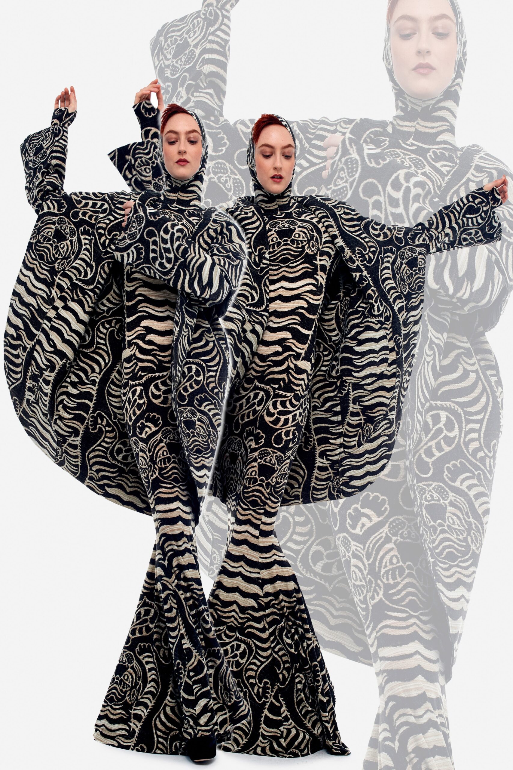 Norma Kamali F/W 22 Look 91