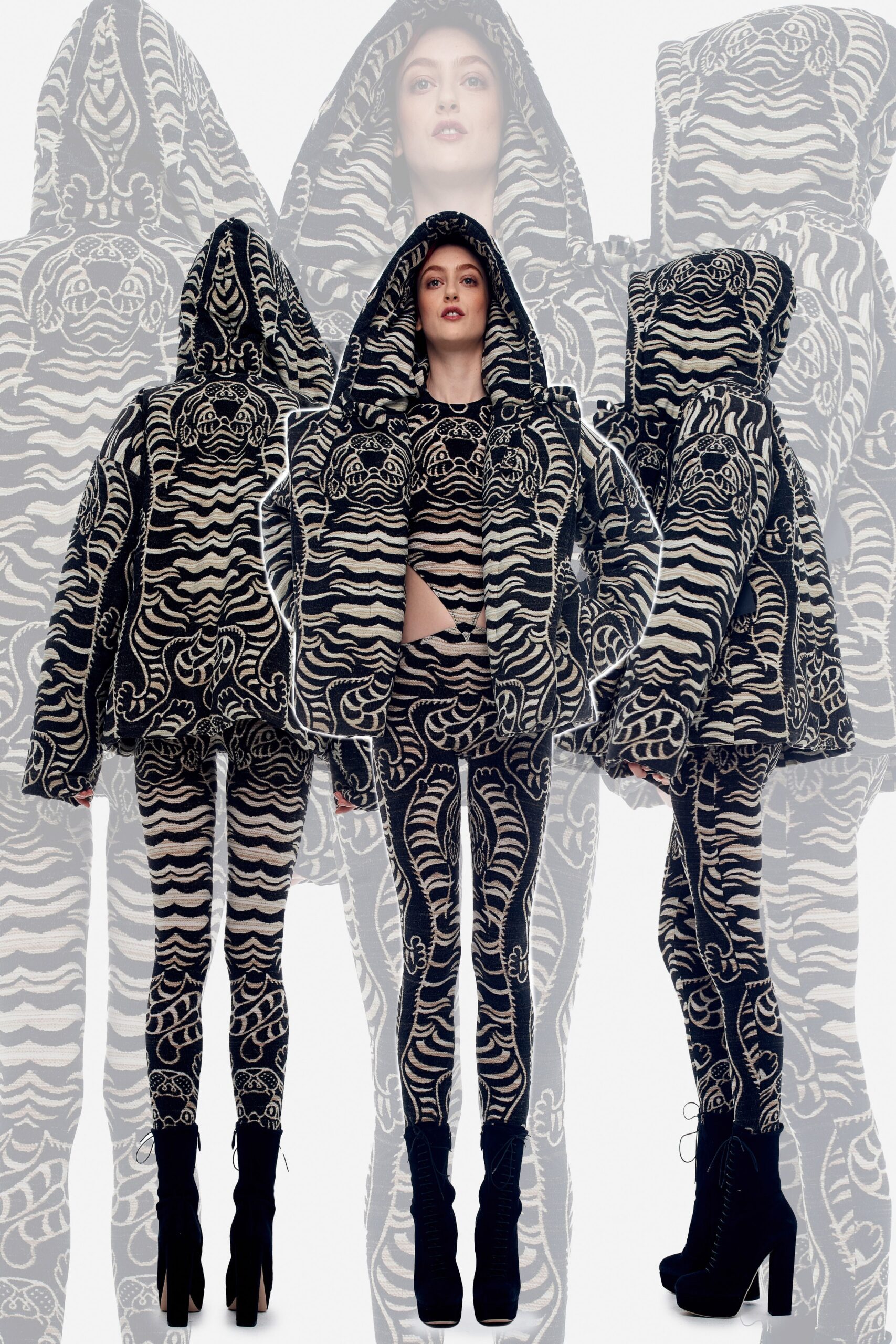 Norma Kamali F/W 22 Look 95