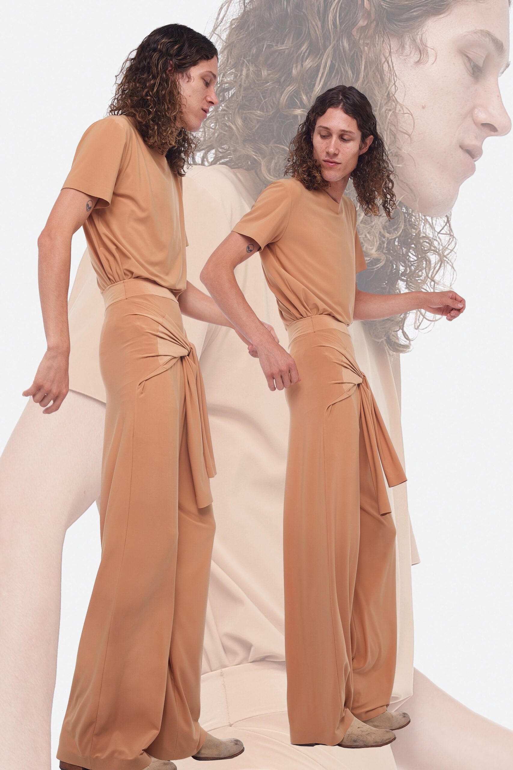 Norma Kamali S/S 20 Menswear Look 34