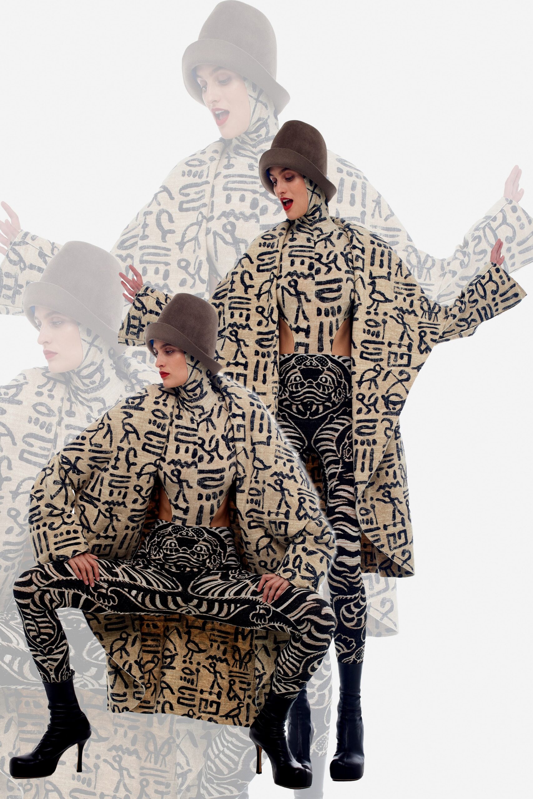Norma Kamali F/W 22 Look 98