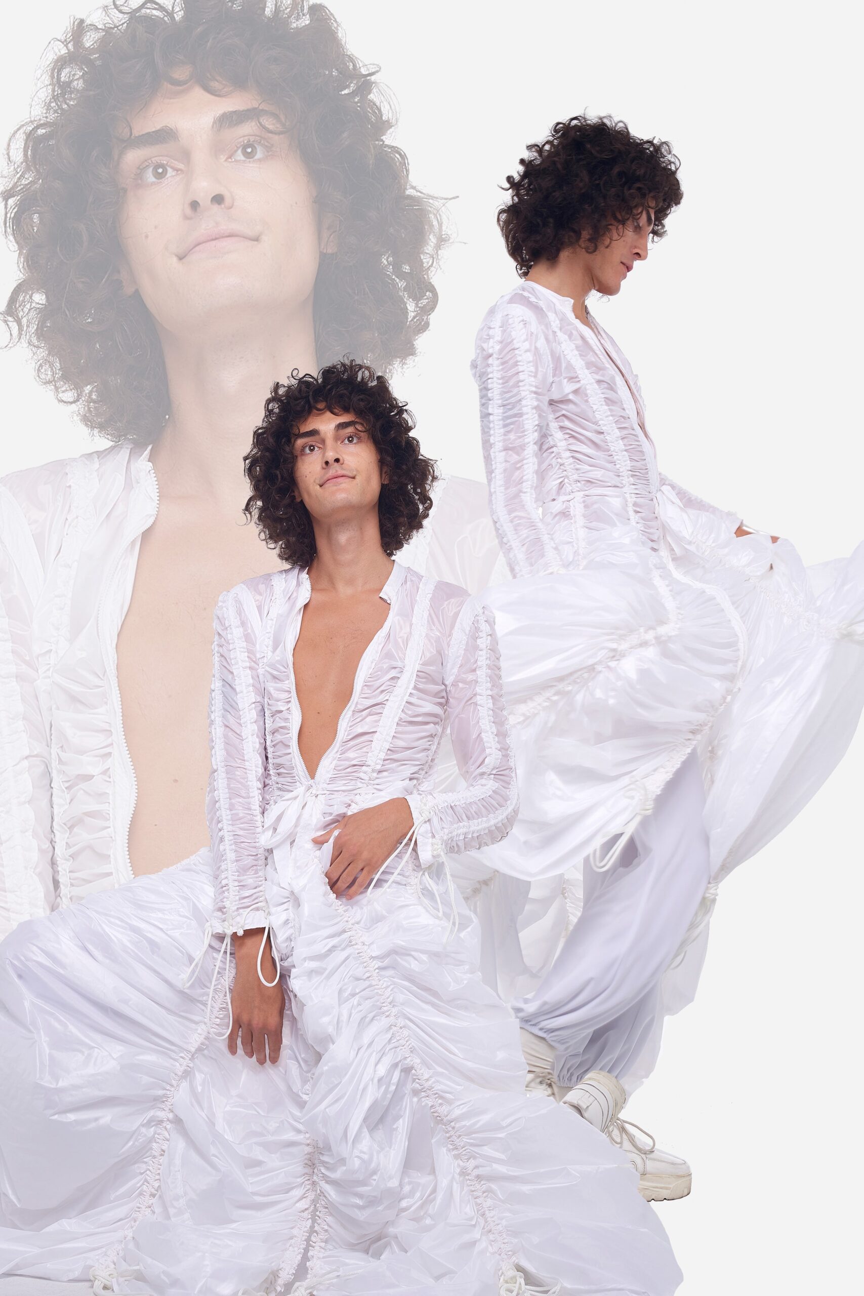 Norma Kamali S/S 20 Menswear Look 36