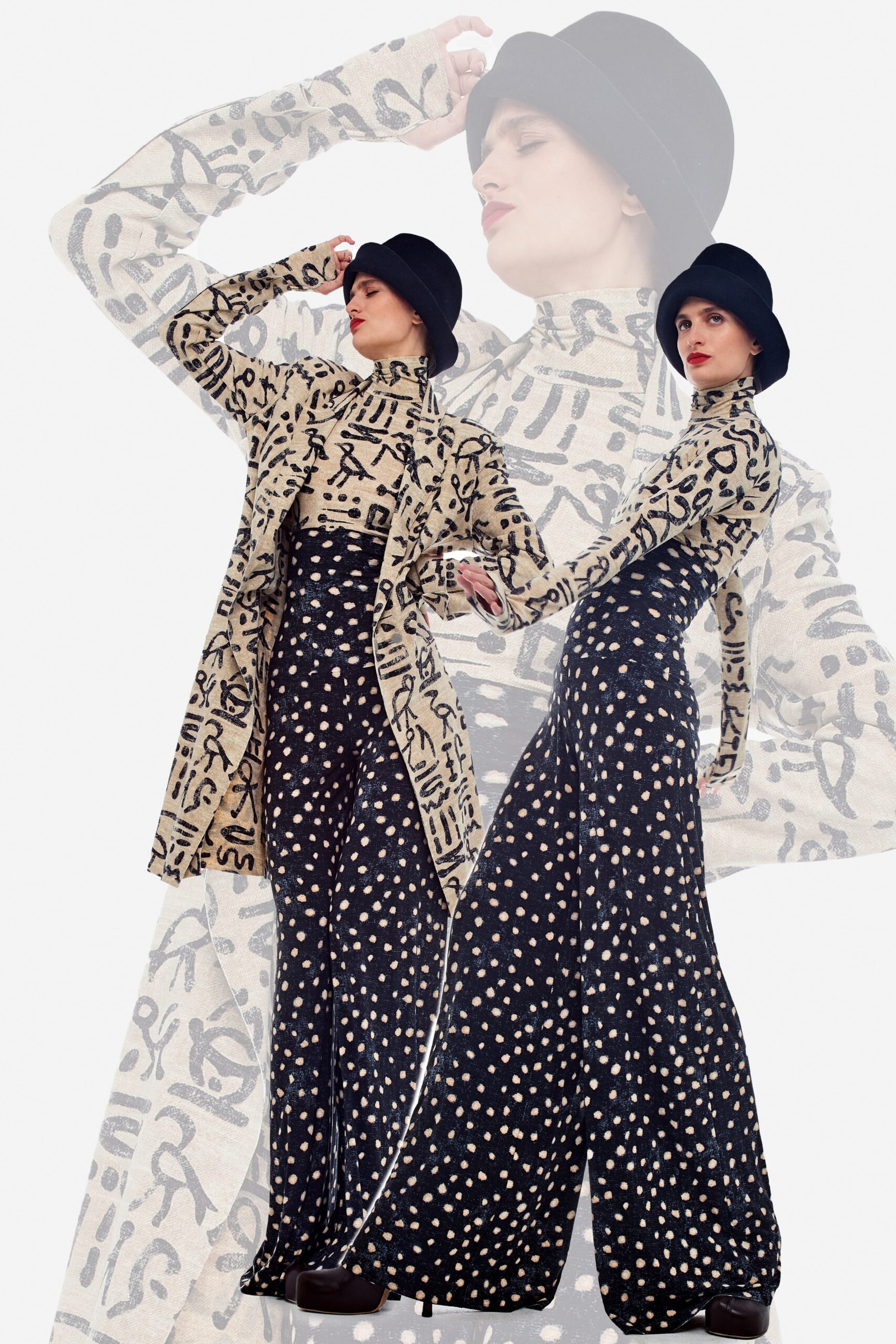 Norma Kamali F/W 22 Look 102