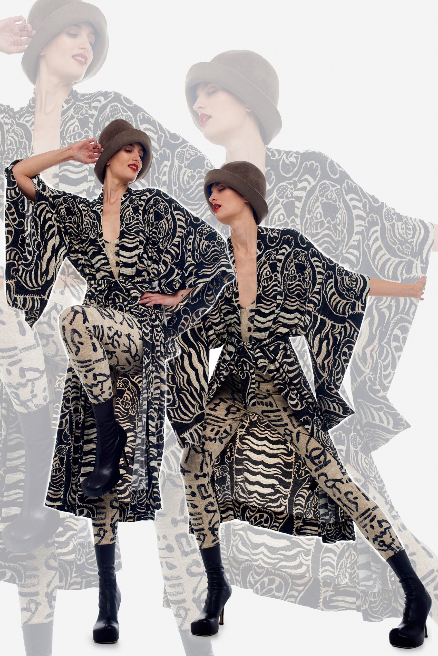 Norma Kamali F/W 22 Look 105