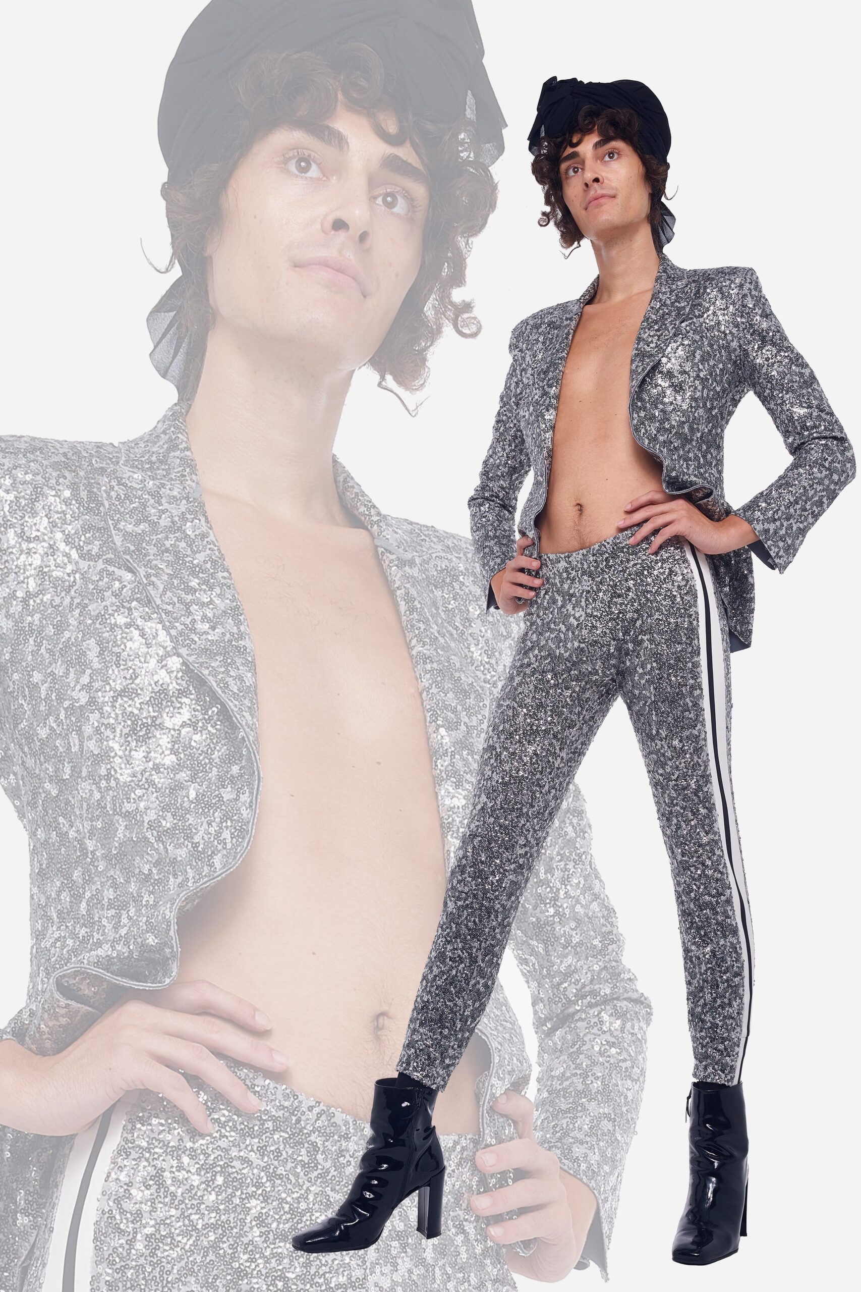 Norma Kamali S/S 20 Menswear Look 44