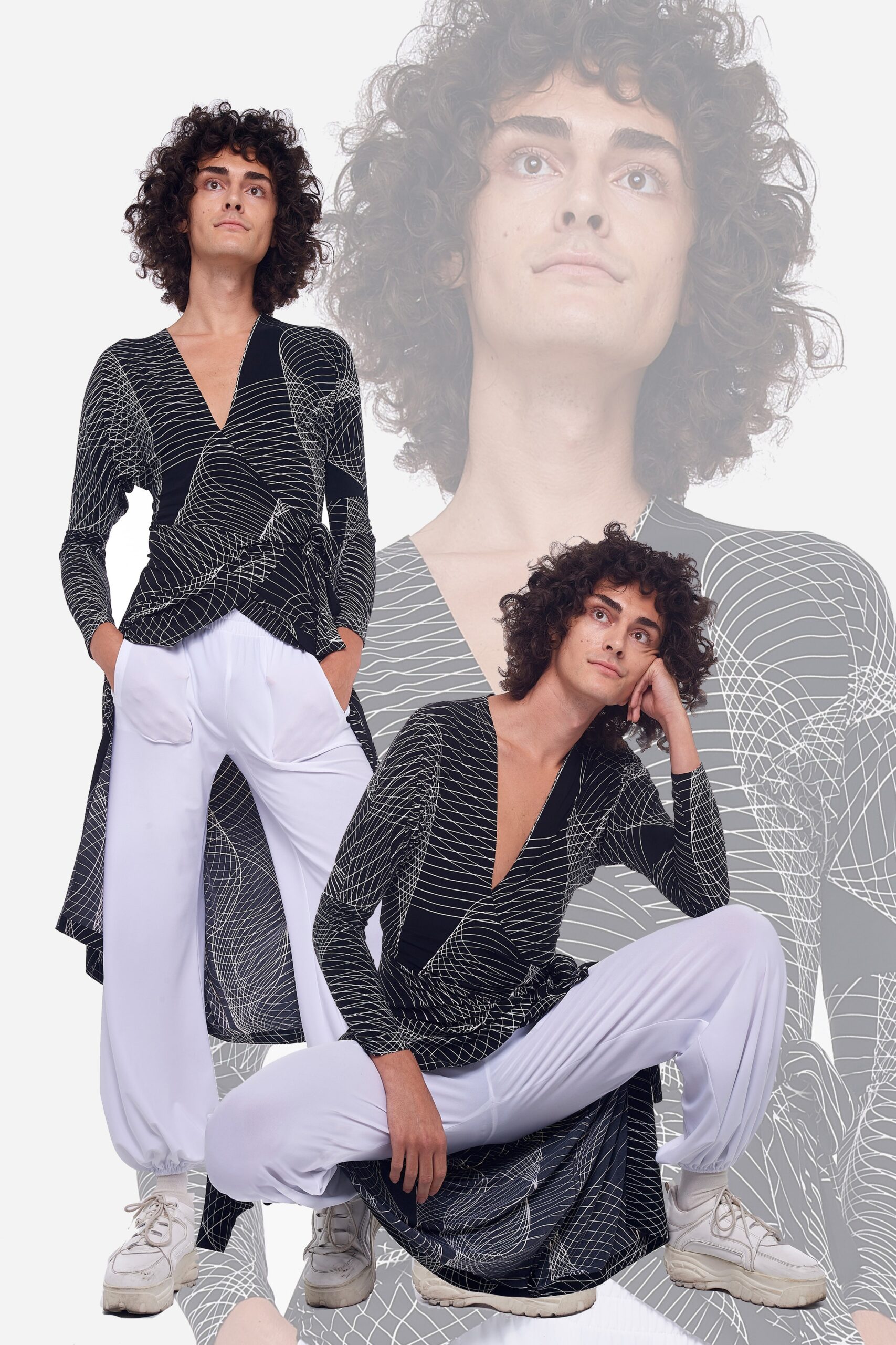 Norma Kamali S/S 20 Menswear Look 47