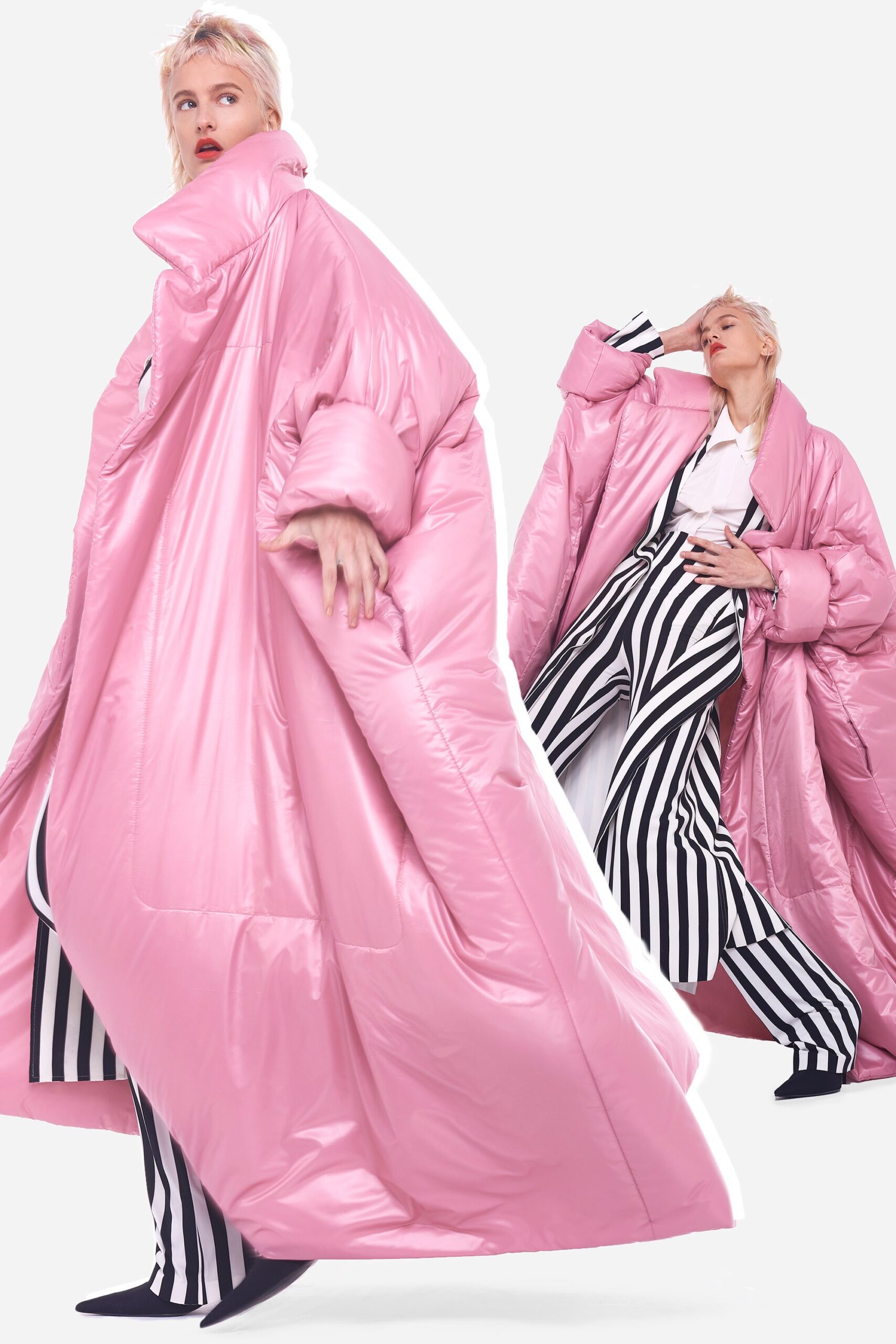 Norma Kamali F/W 18 Look 1