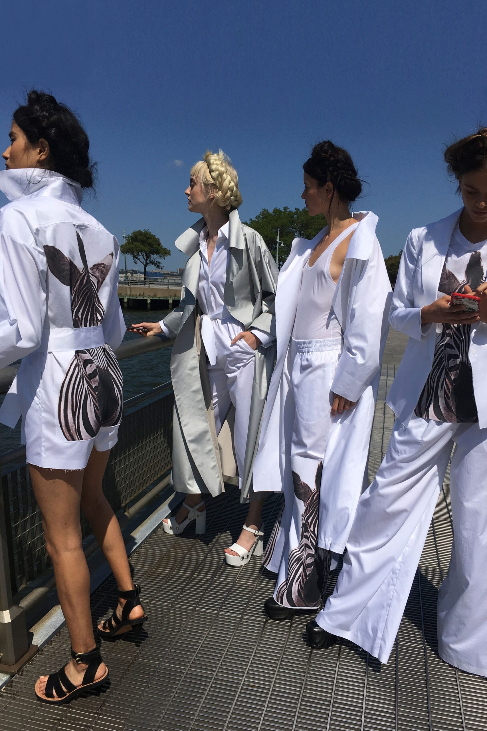 Norma Kamali S/S 18 Look 3