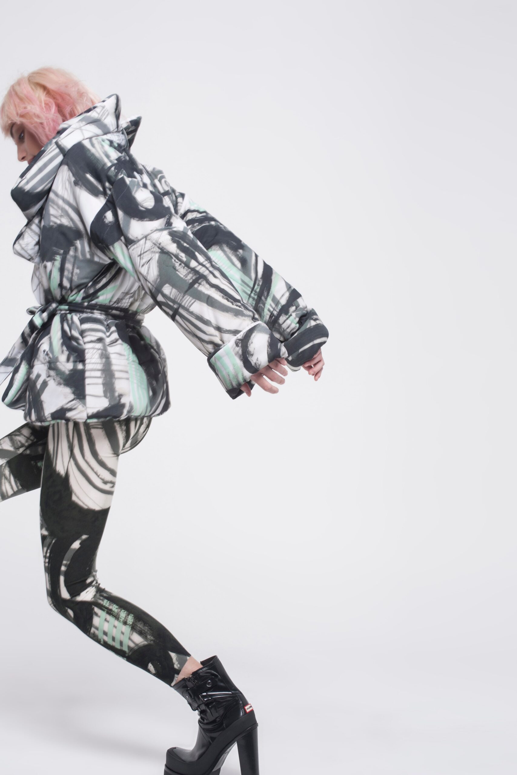 Norma Kamali F/W 16 Look 3