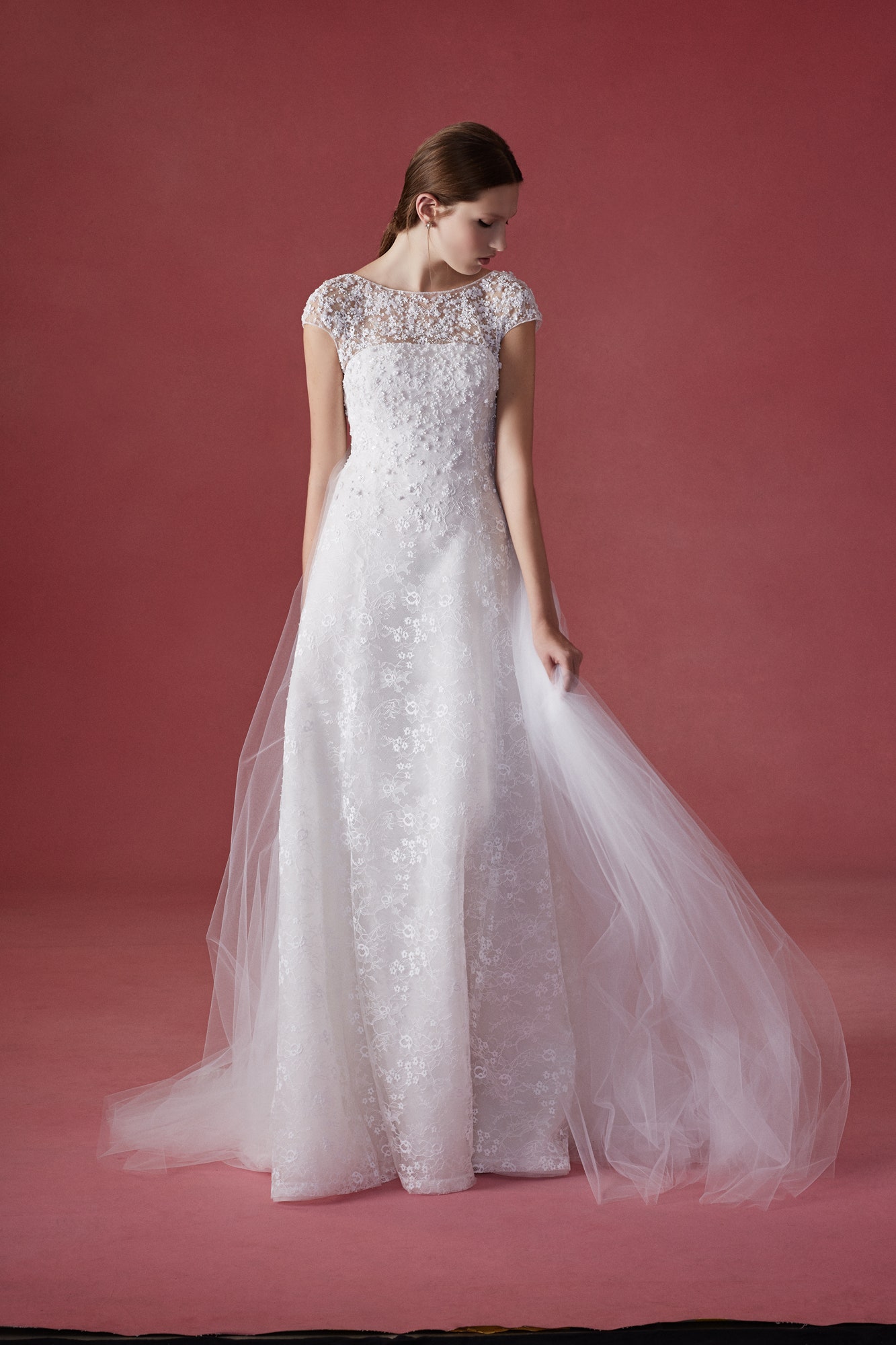 Oscar de la Renta F/W 16 Bridal Look 3