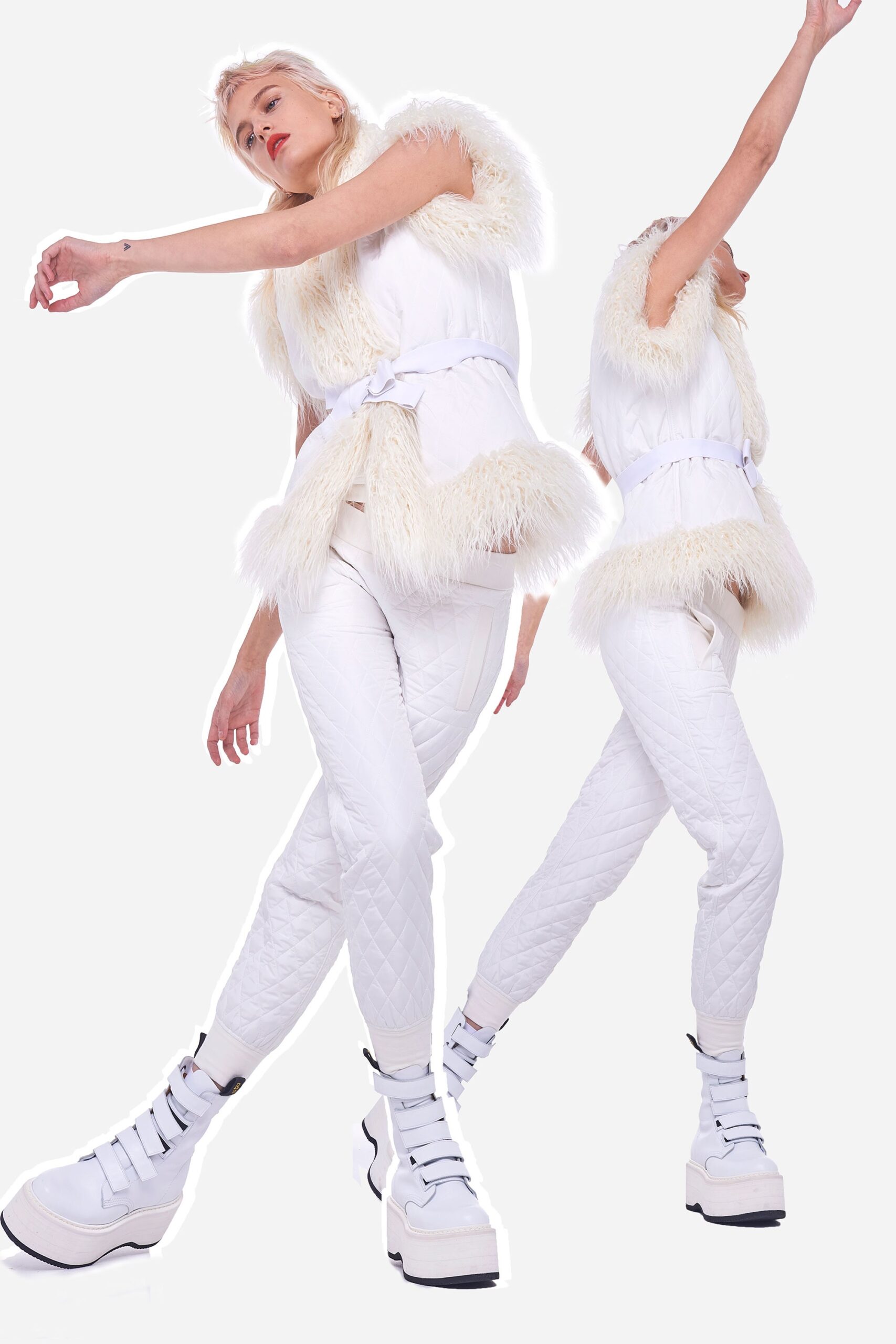 Norma Kamali F/W 18 Look 7