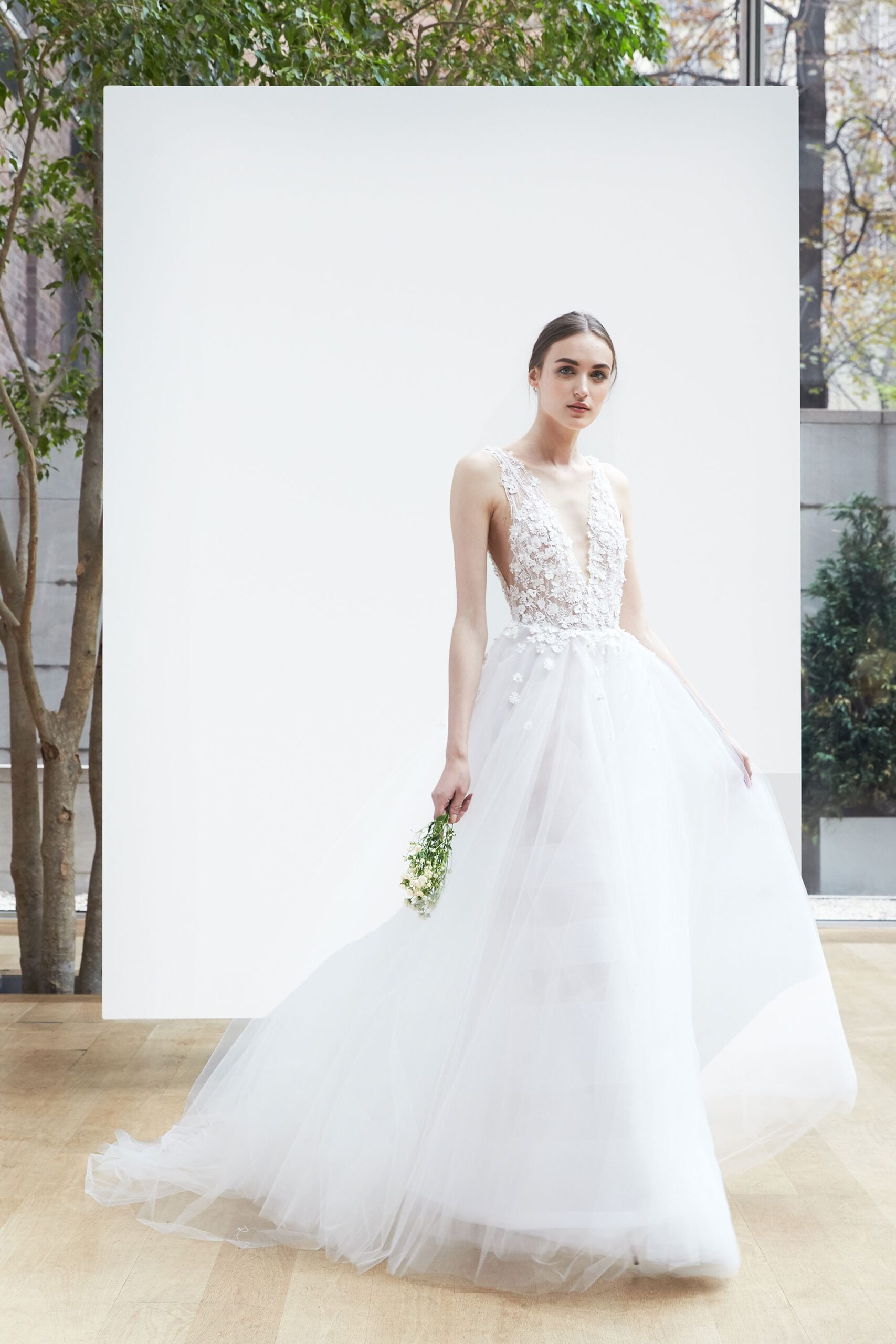 Oscar de la Renta S/S 18 Bridal Look 9