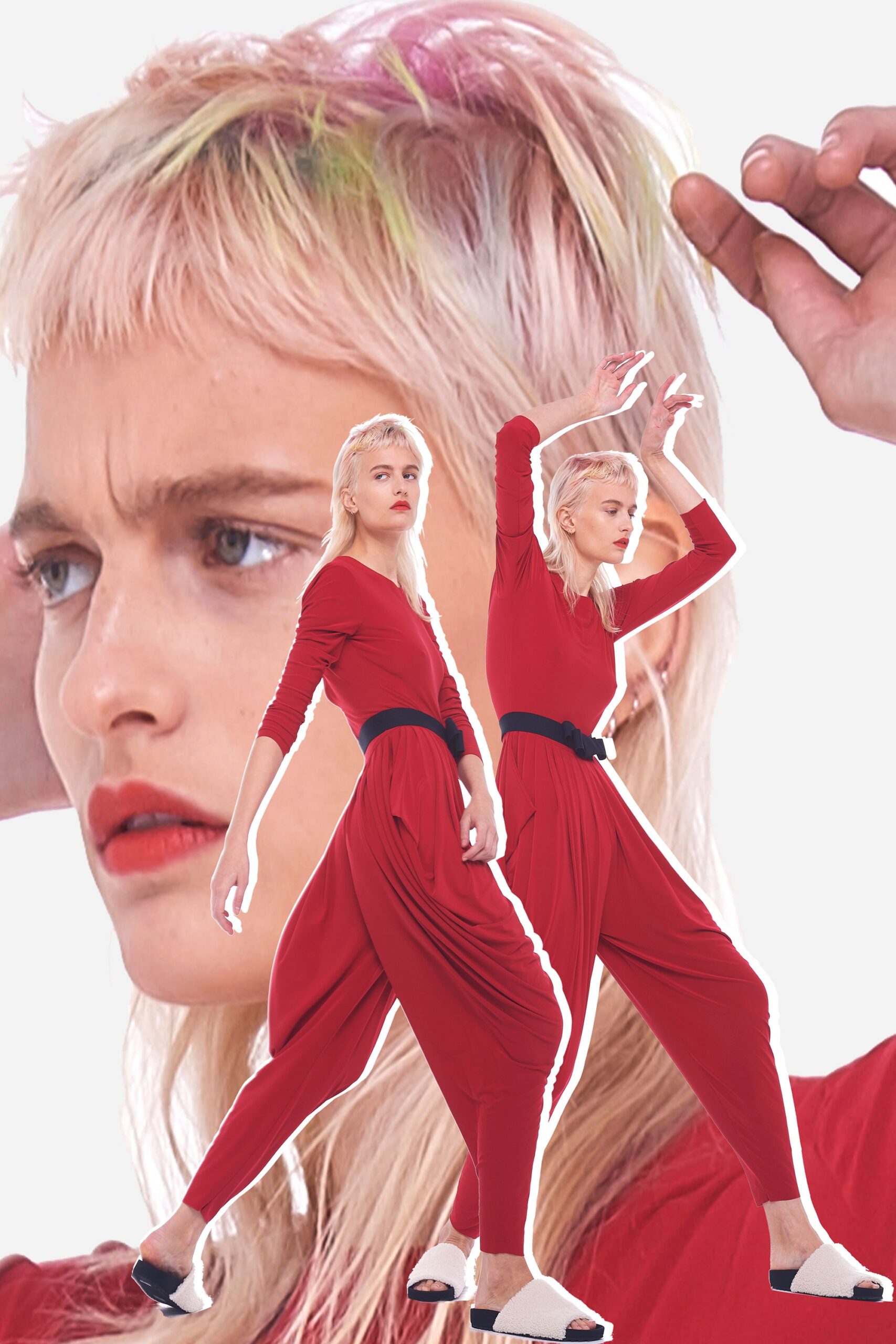 Norma Kamali F/W 18 Look 10