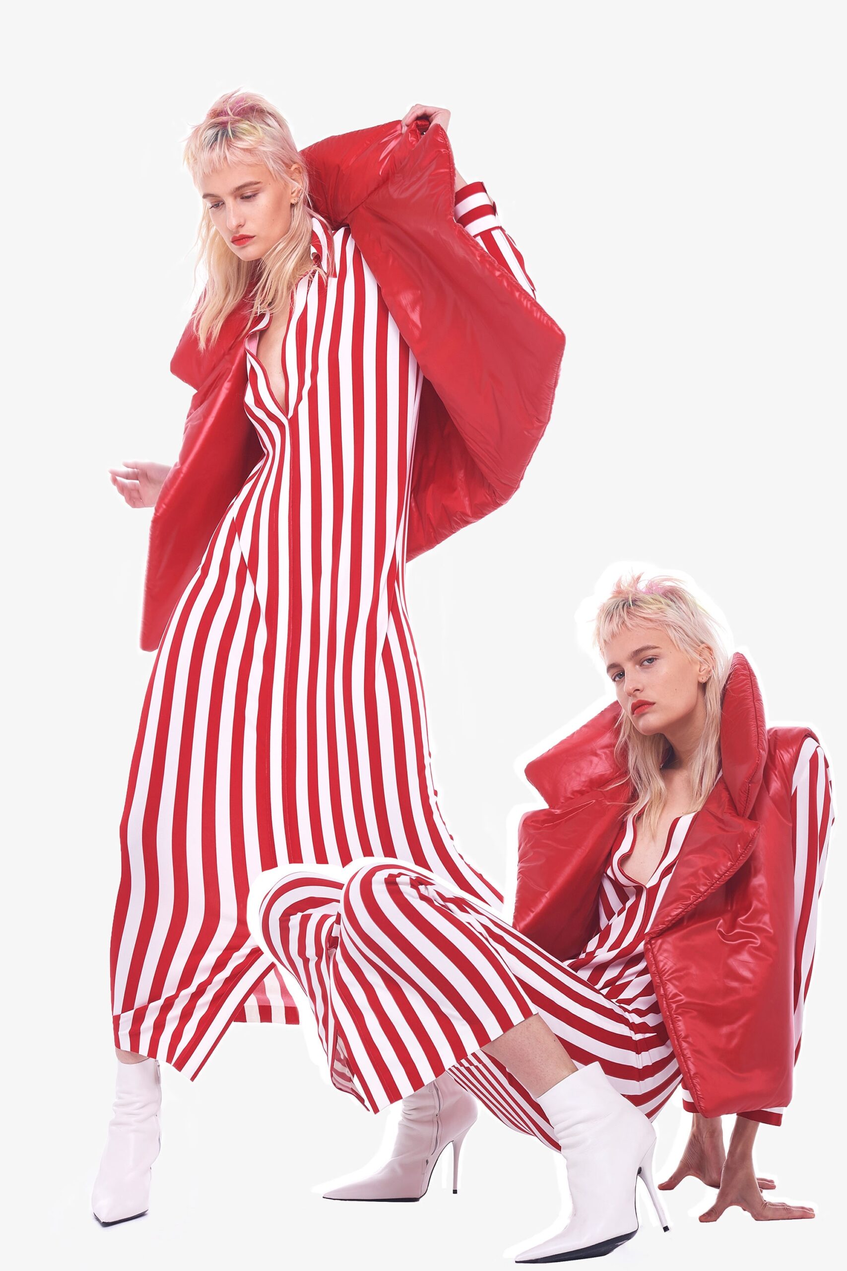 Norma Kamali F/W 18 Look 15