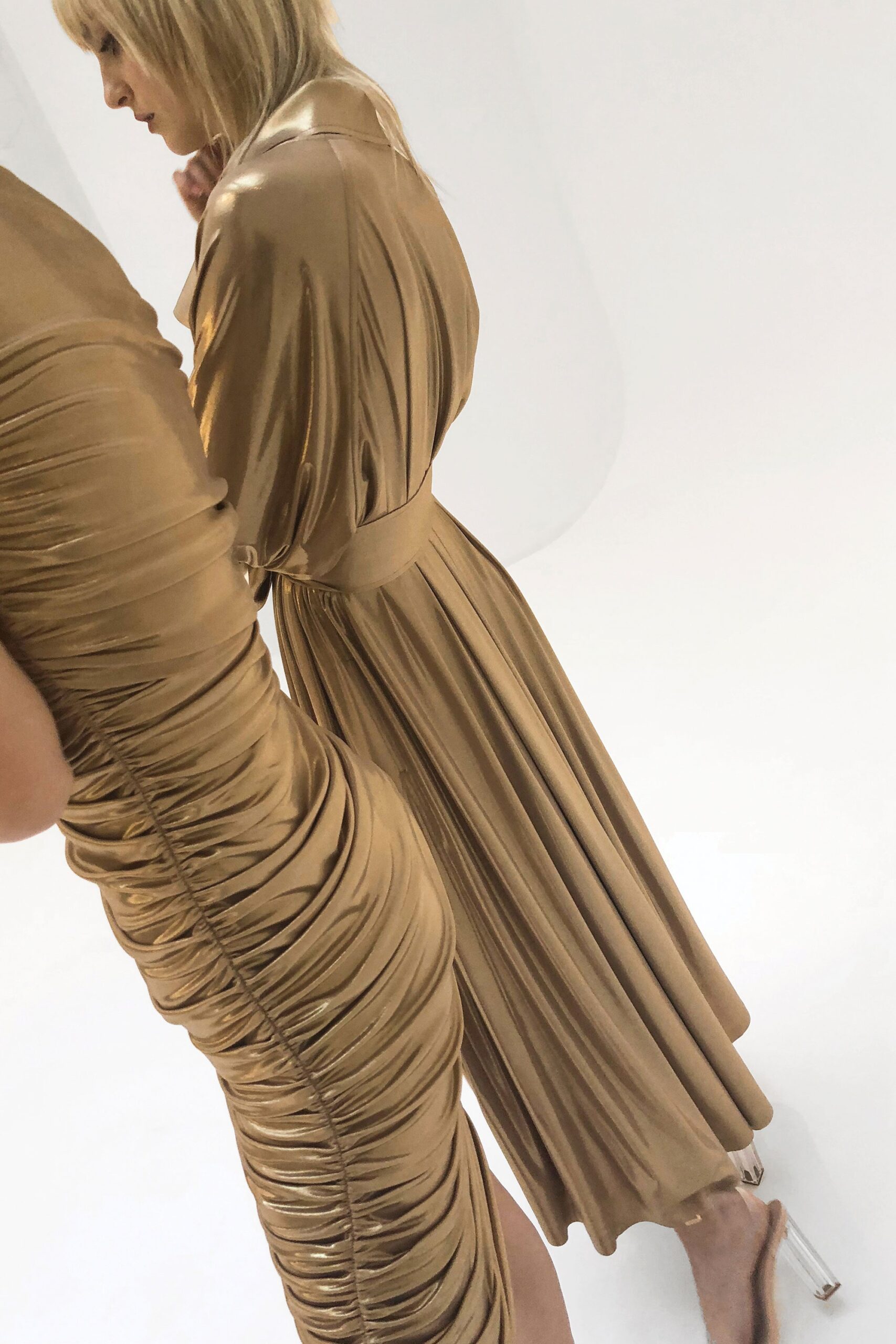 Norma Kamali F/W 18 Look 17