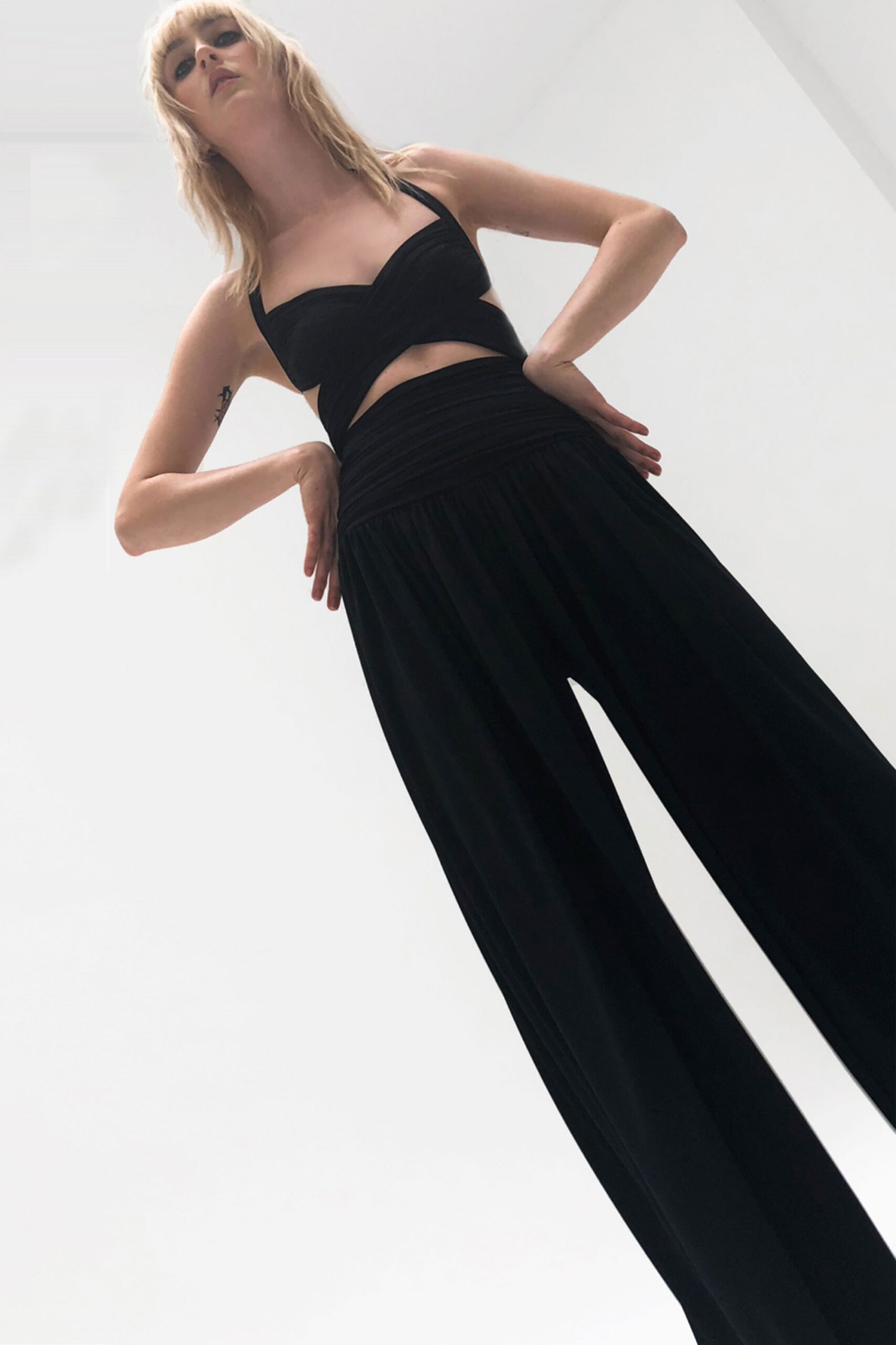 Norma Kamali F/W 18 Look 20