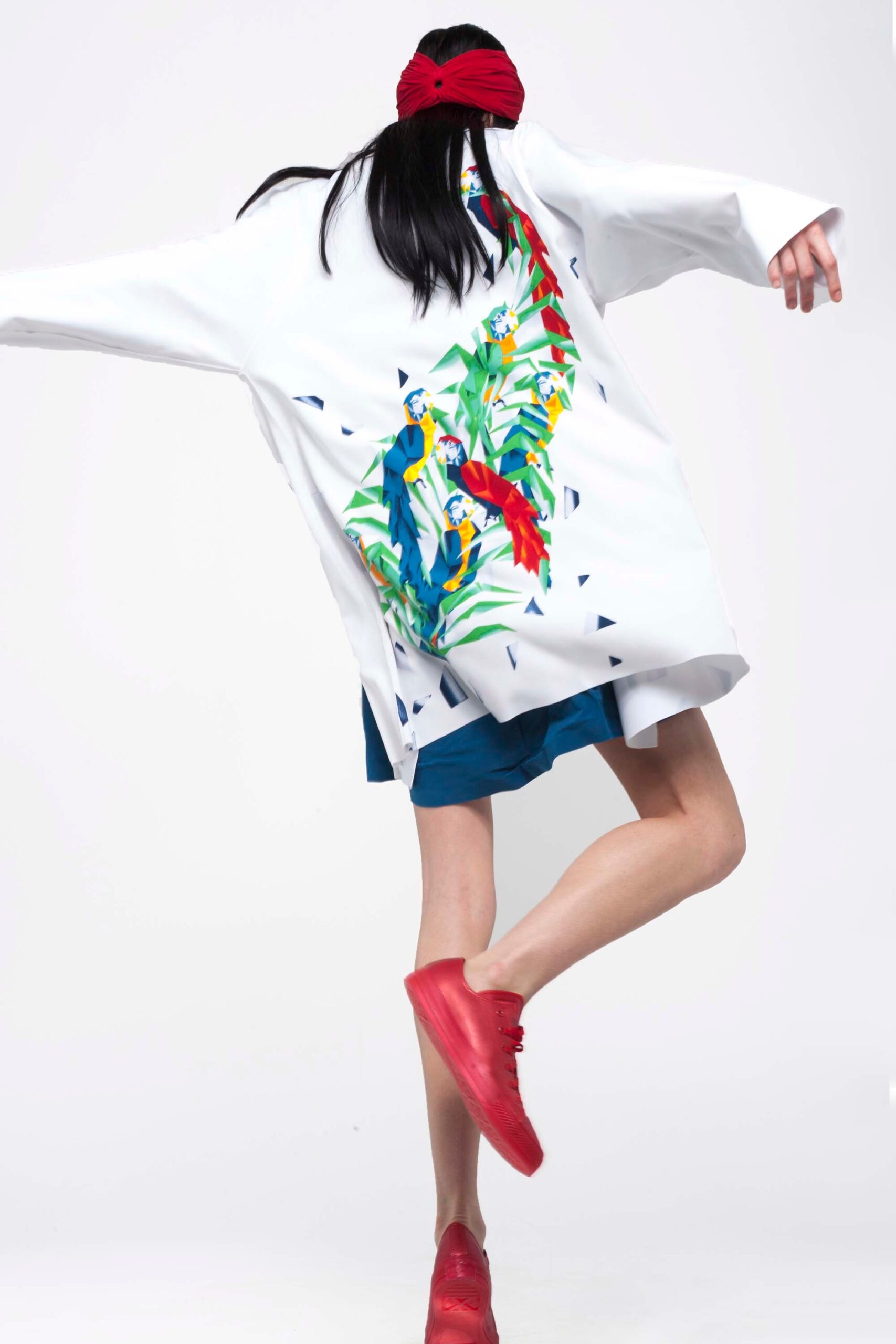 Norma Kamali S/S 17 Look 22