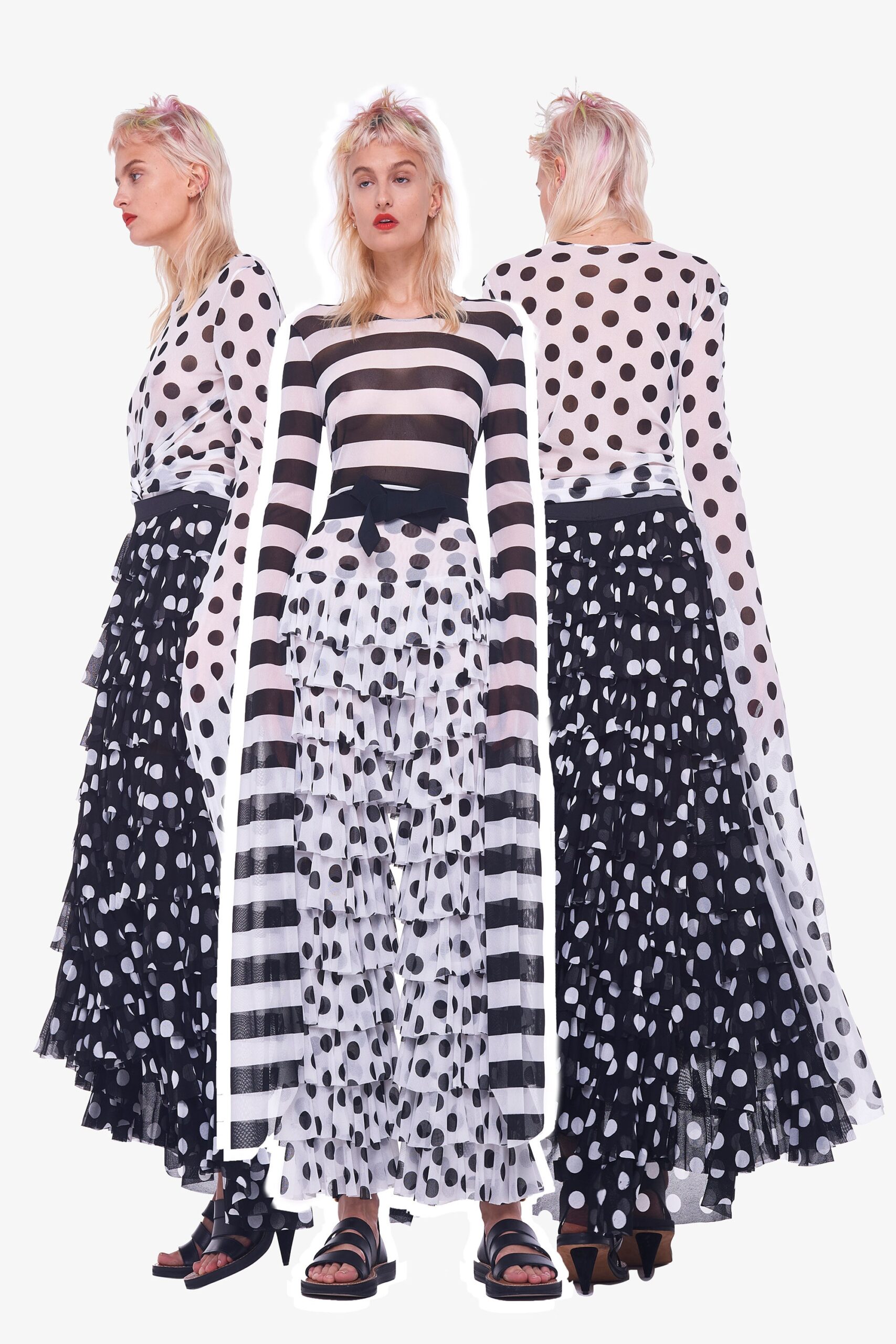 Norma Kamali F/W 18 Look 28