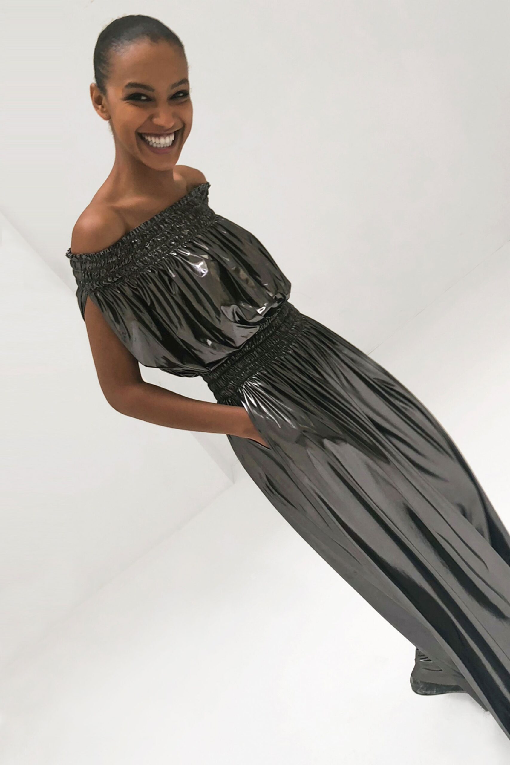 Norma Kamali F/W 18 Look 28