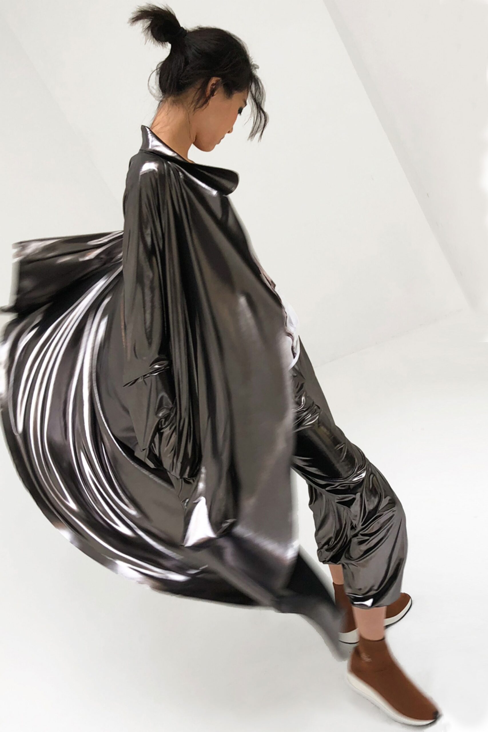 Norma Kamali F/W 18 Look 29