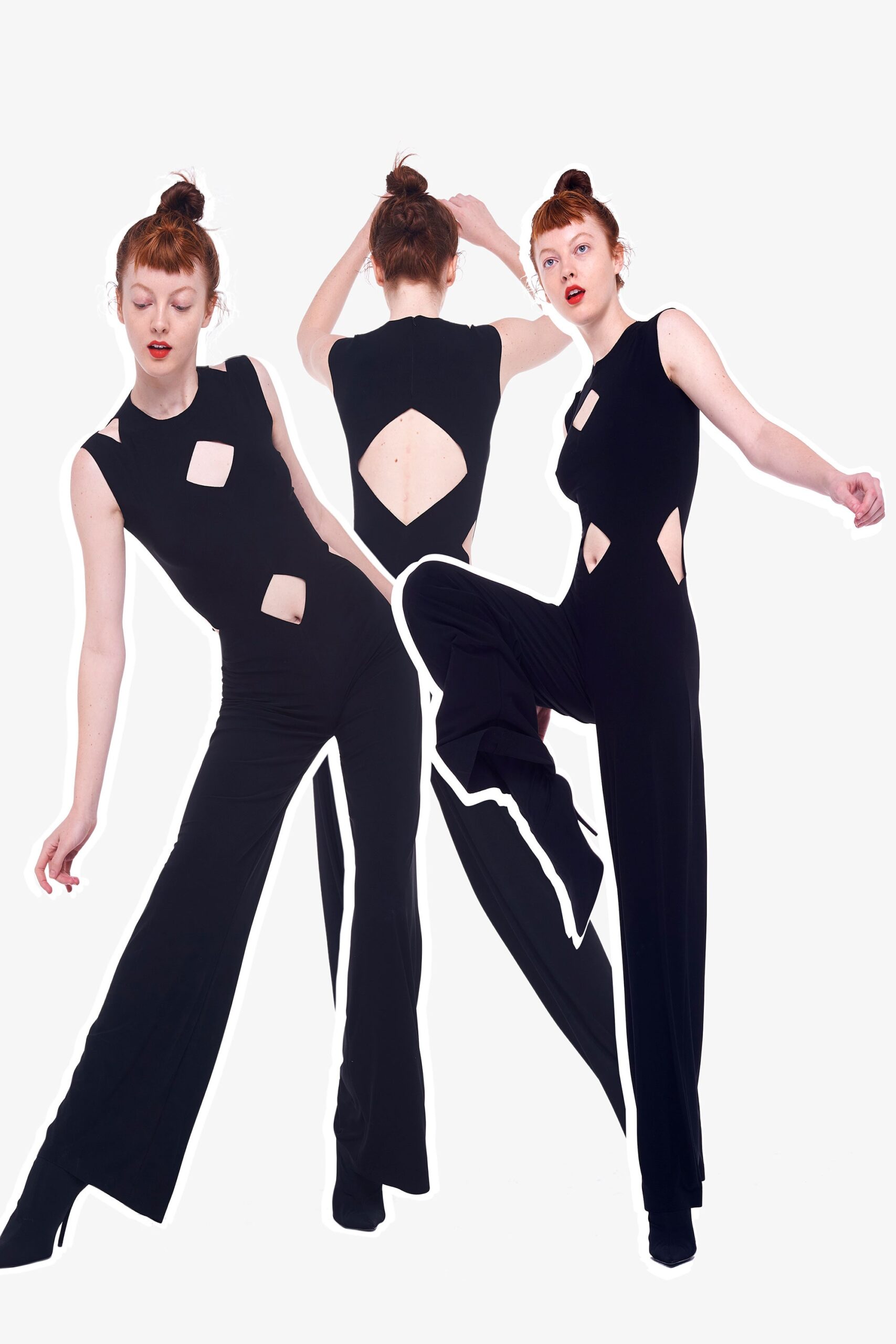 Norma Kamali F/W 18 Look 30